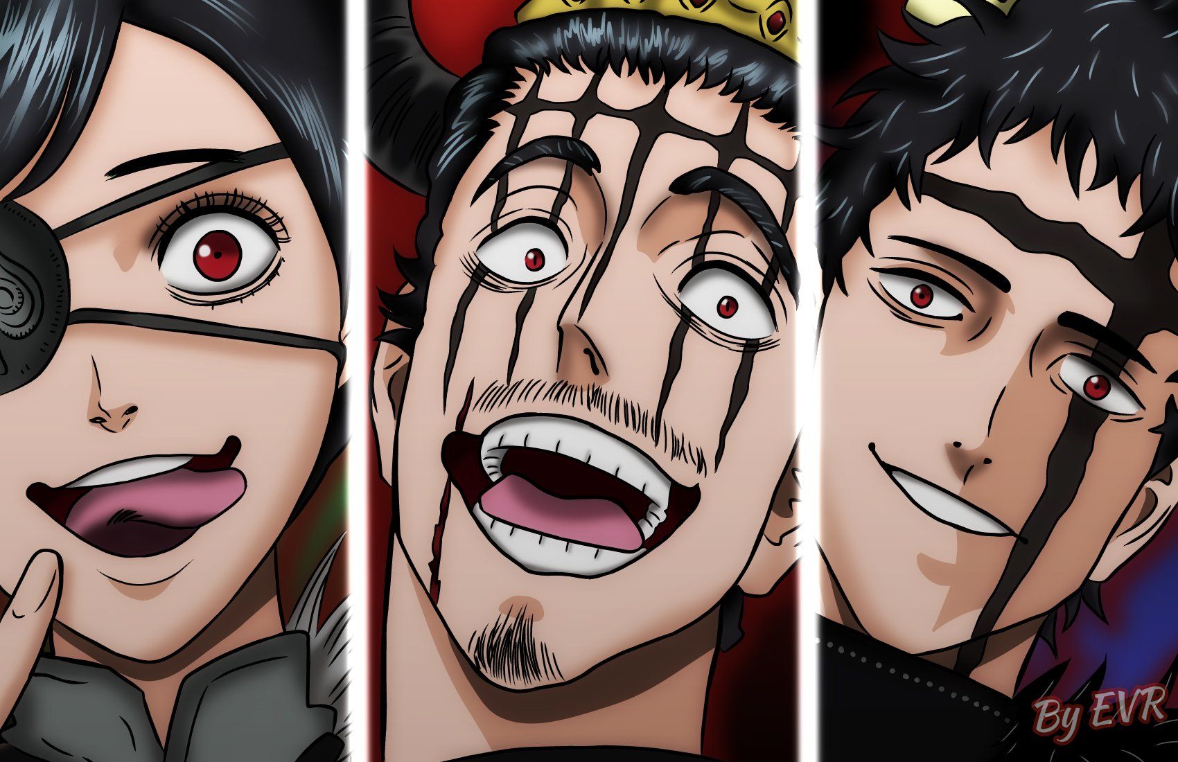 Versus Battle Trinity vs Dark Triad