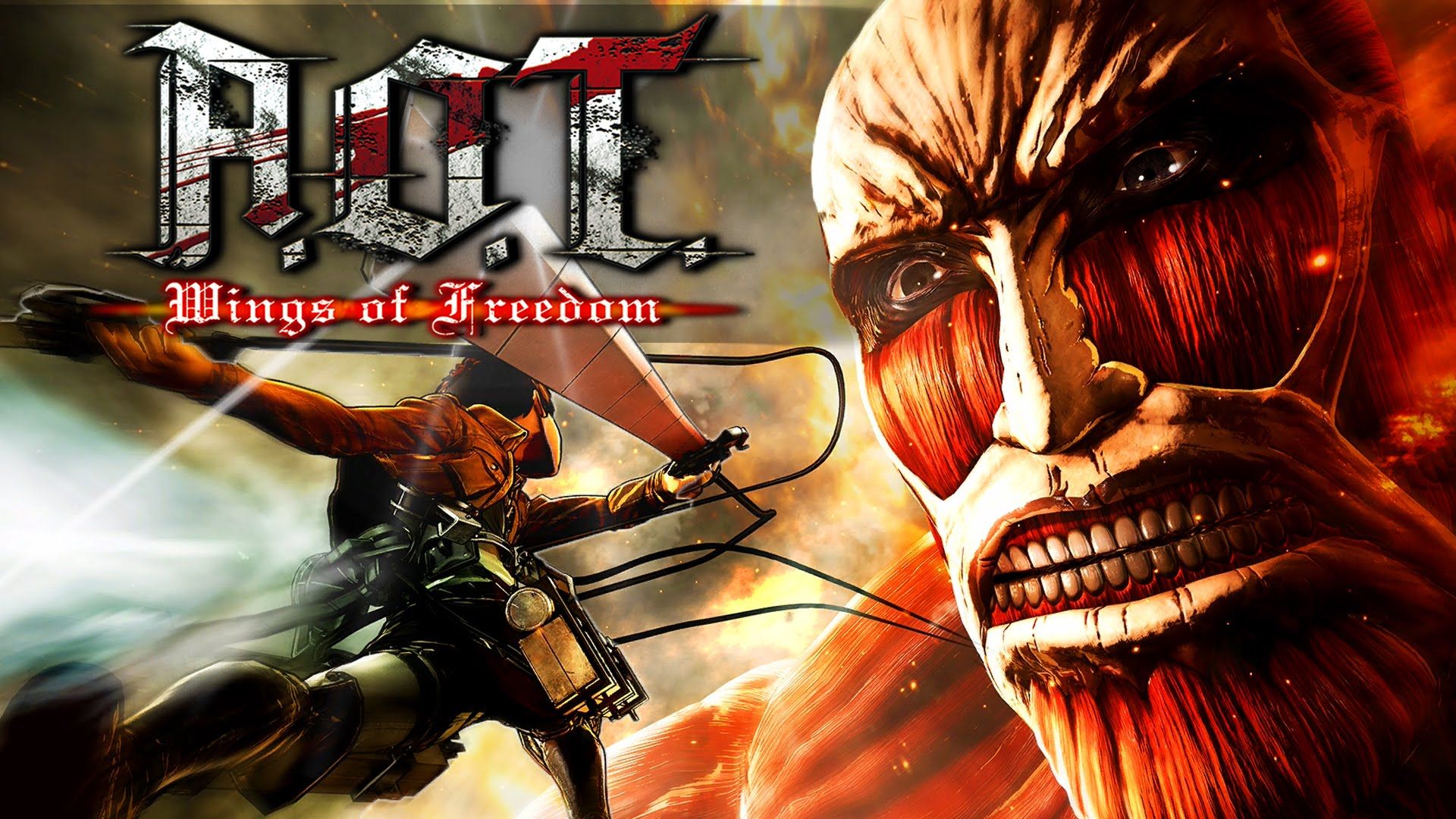 ENG Attack on Titan Wings of Freedom Full Version PC + All DLC