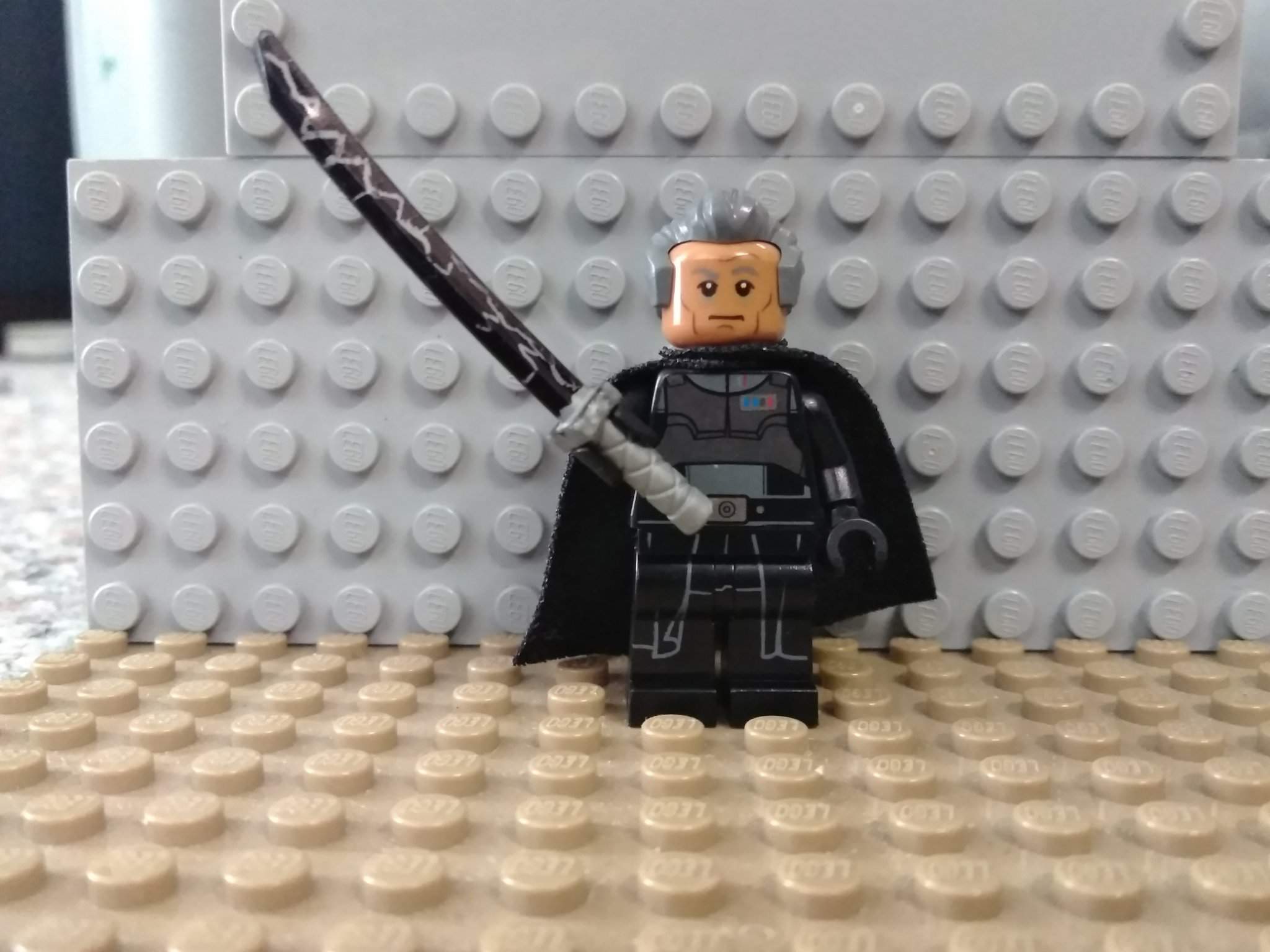 Custom Moff Gideon Minifigure (spoilers for those who have not seen the mandalorian). Star Wars Amino