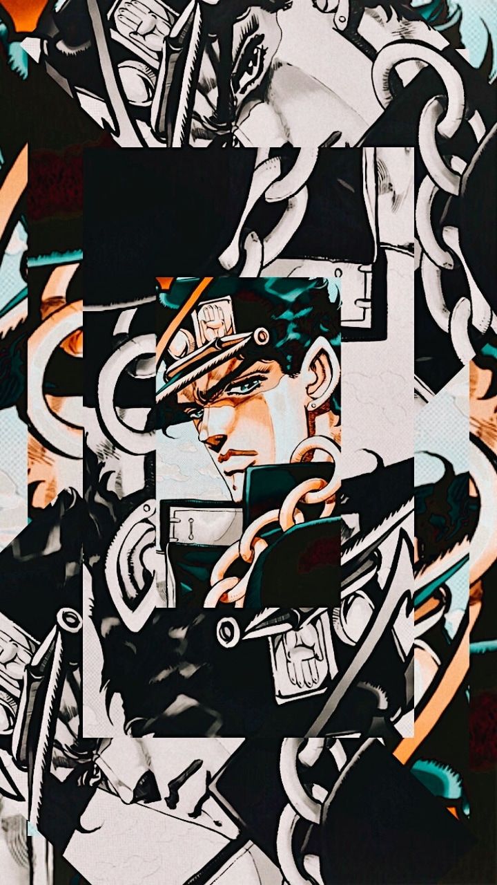 Jotaro from JoJo's Bizarre Adventure: Stardust Crusaders wallpaper! I chose the pic but I got the filter off of Instagram!