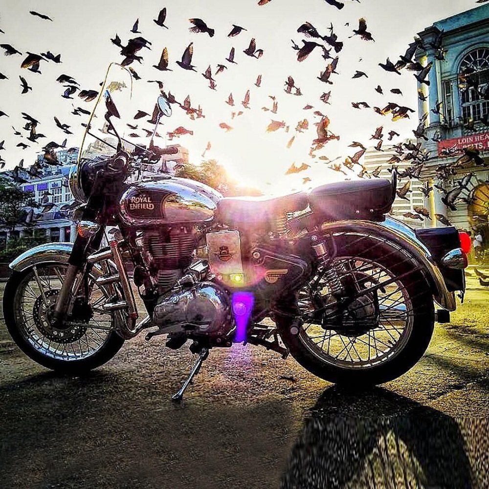 Royal Enfield Classic 500 Chrome Wallpaper
