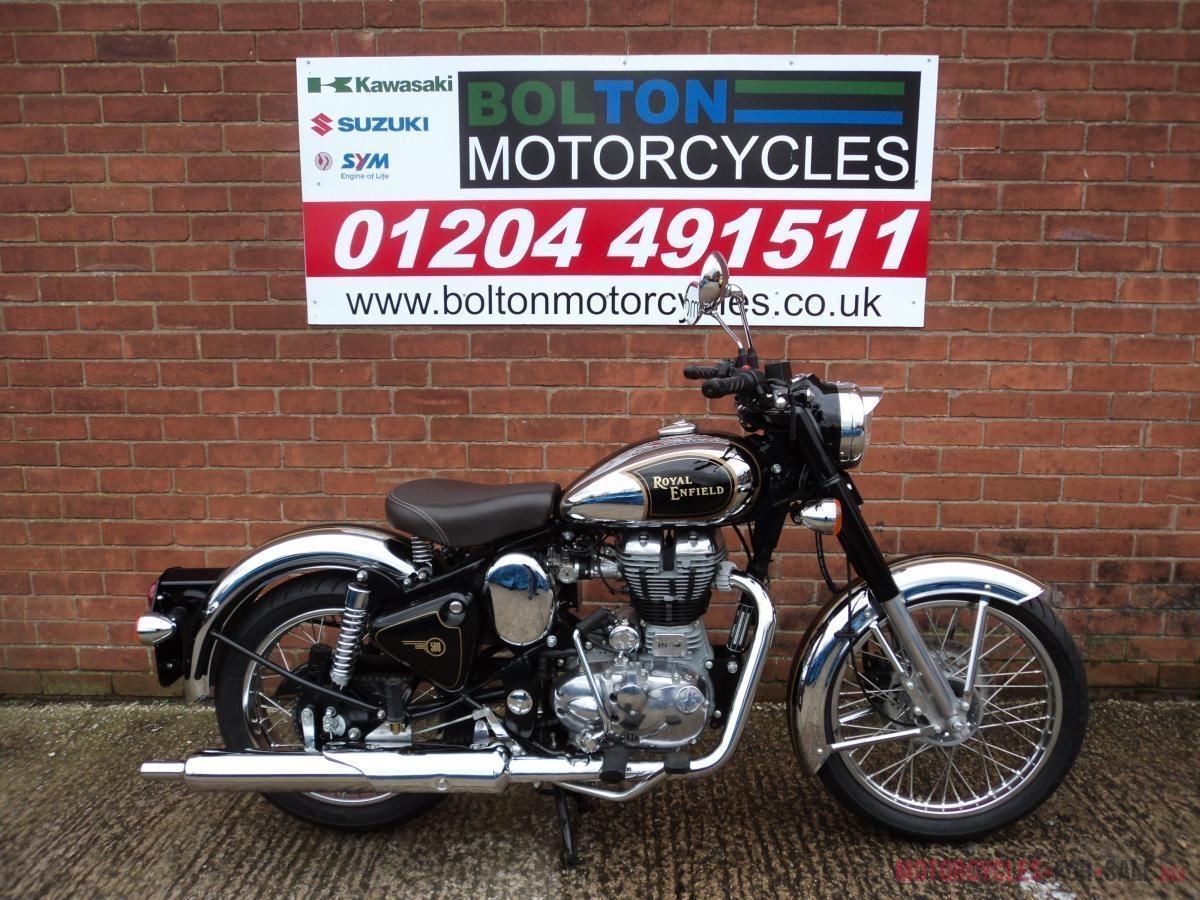 NEW Royal Enfield BULLET Classic 500 CHROME EFI Motorcycle