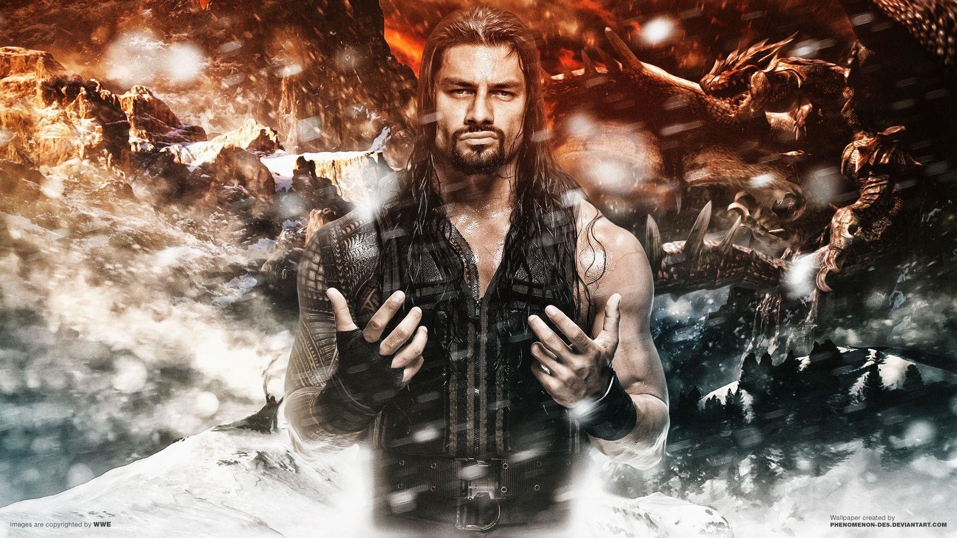 Roman Reigns Wwe Wallpaper background picture