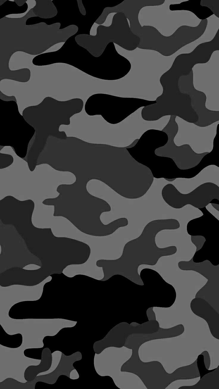 Black Camo Wallpaper