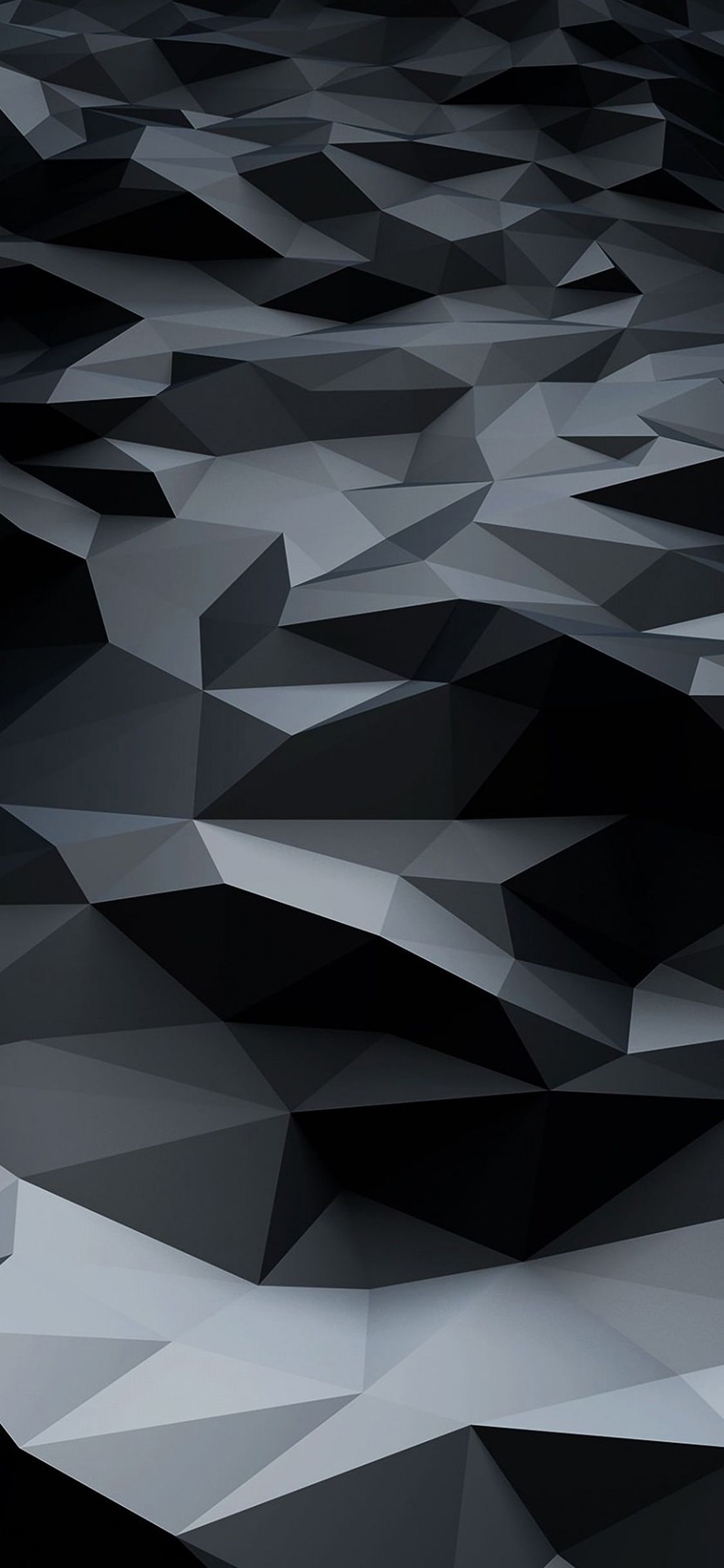 iPhoneXpapers poly art dark pattern