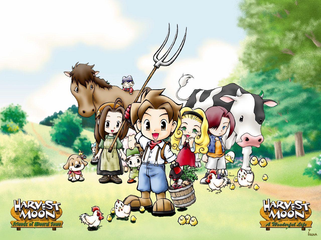 Harvest Moon Wallpaper