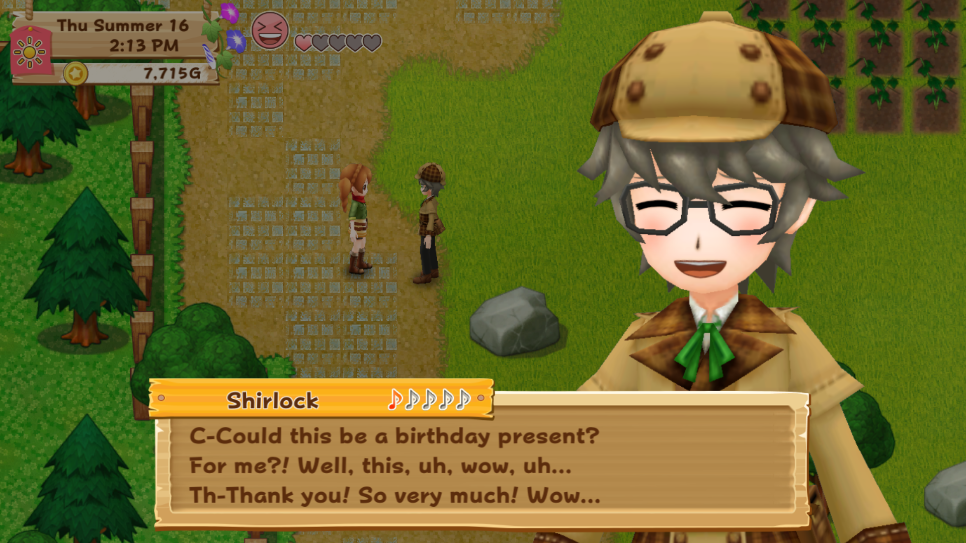 Shirlock (LoH)/Gallery. The Harvest Moon