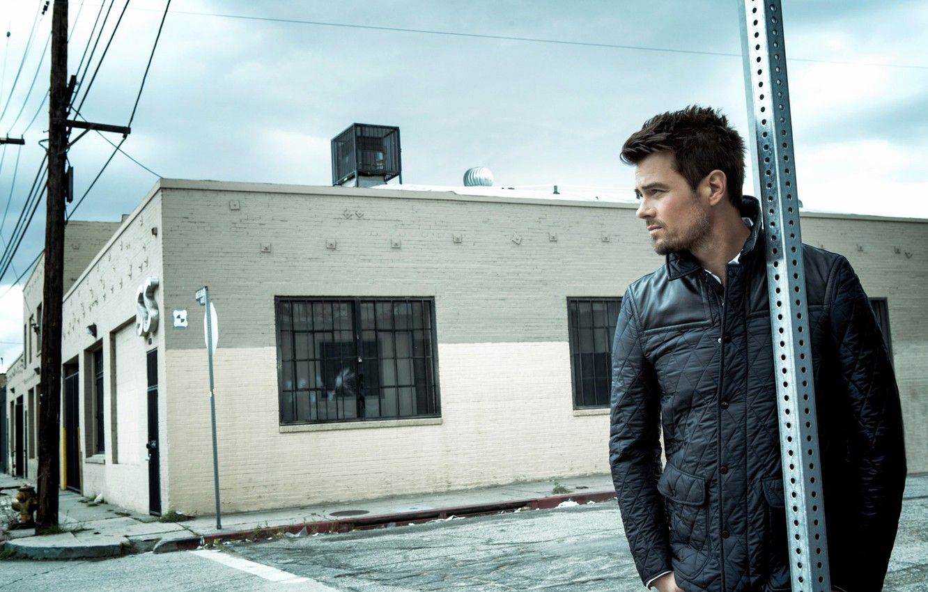 Wallpaper look, the building, jacket, actor, profile, male, Josh Duhamel, Josh Duhamel image for desktop, section мужчины