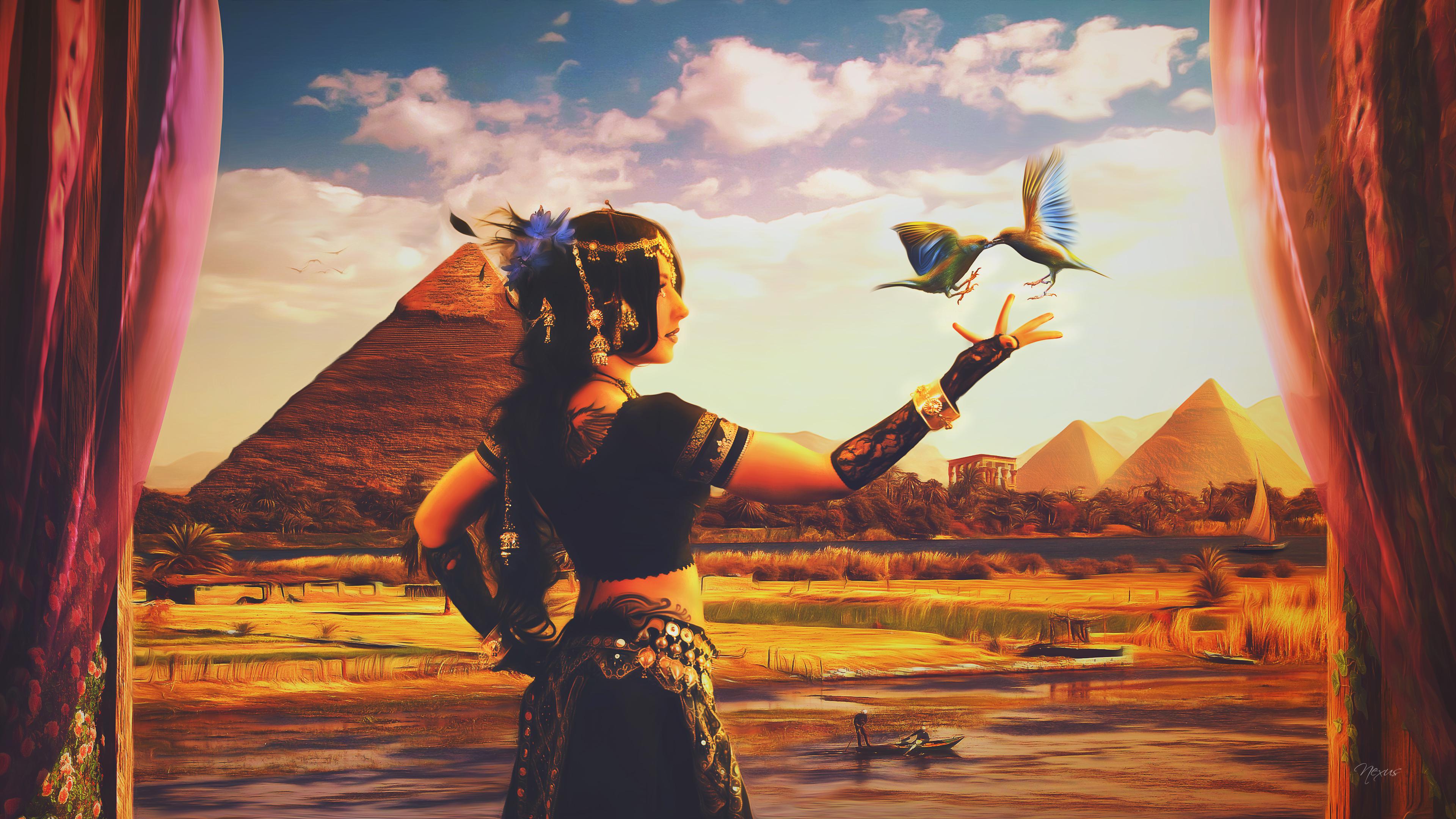 Egypt 4K wallpaper for your desktop or mobile screen free and easy to download