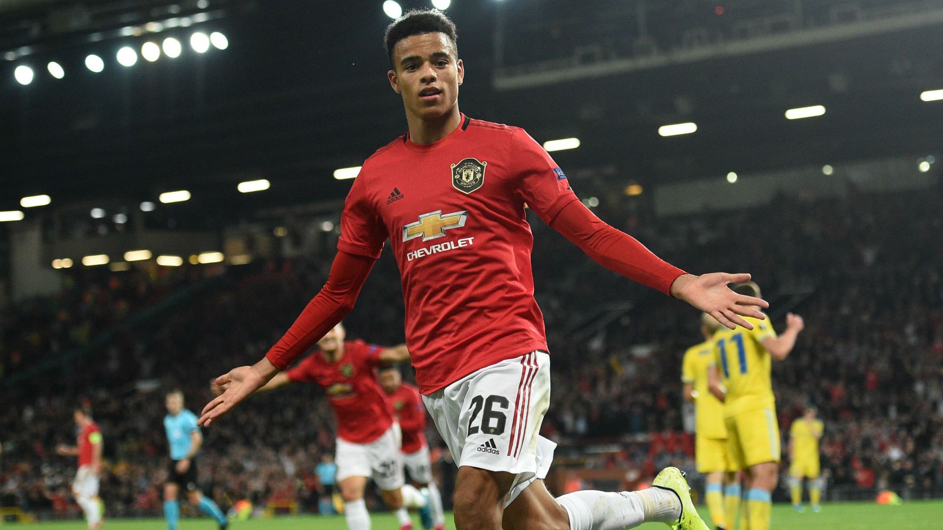 Mason Greenwood becomes first Man Utd scorer born after 2000