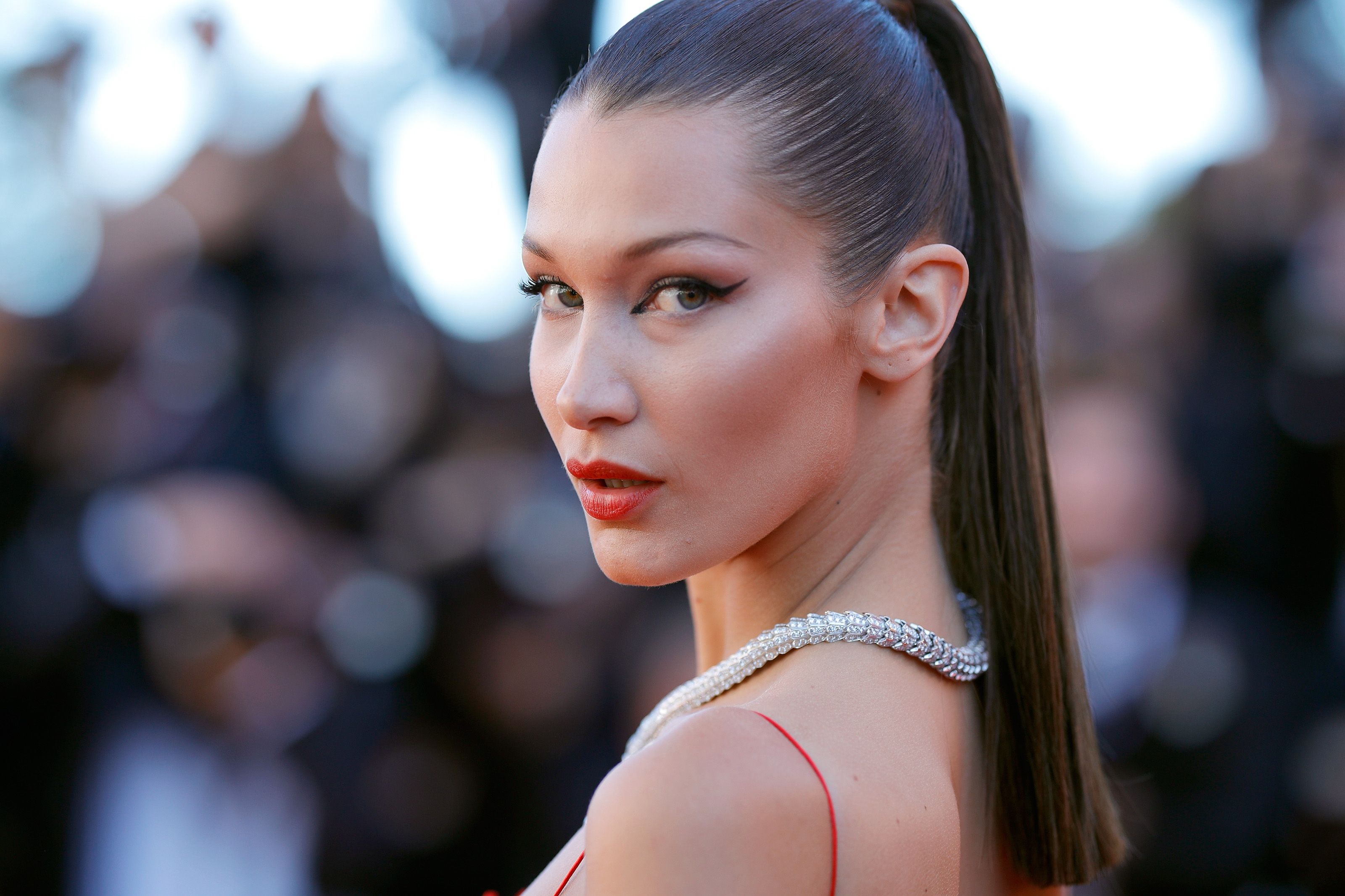 Bella Hadid Goes Topless in Nude Ad Campaign for Calvin Klein Hadid Topless Nude