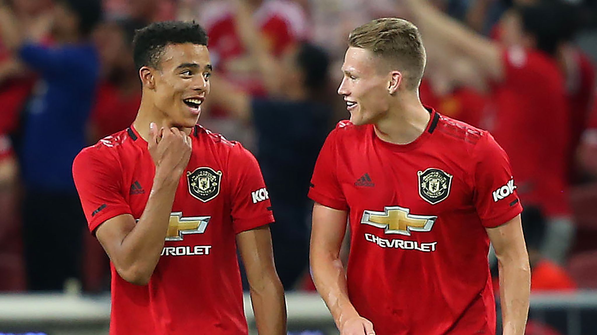 McTominay heaps the praise on Man United teammate Mason Greenwood