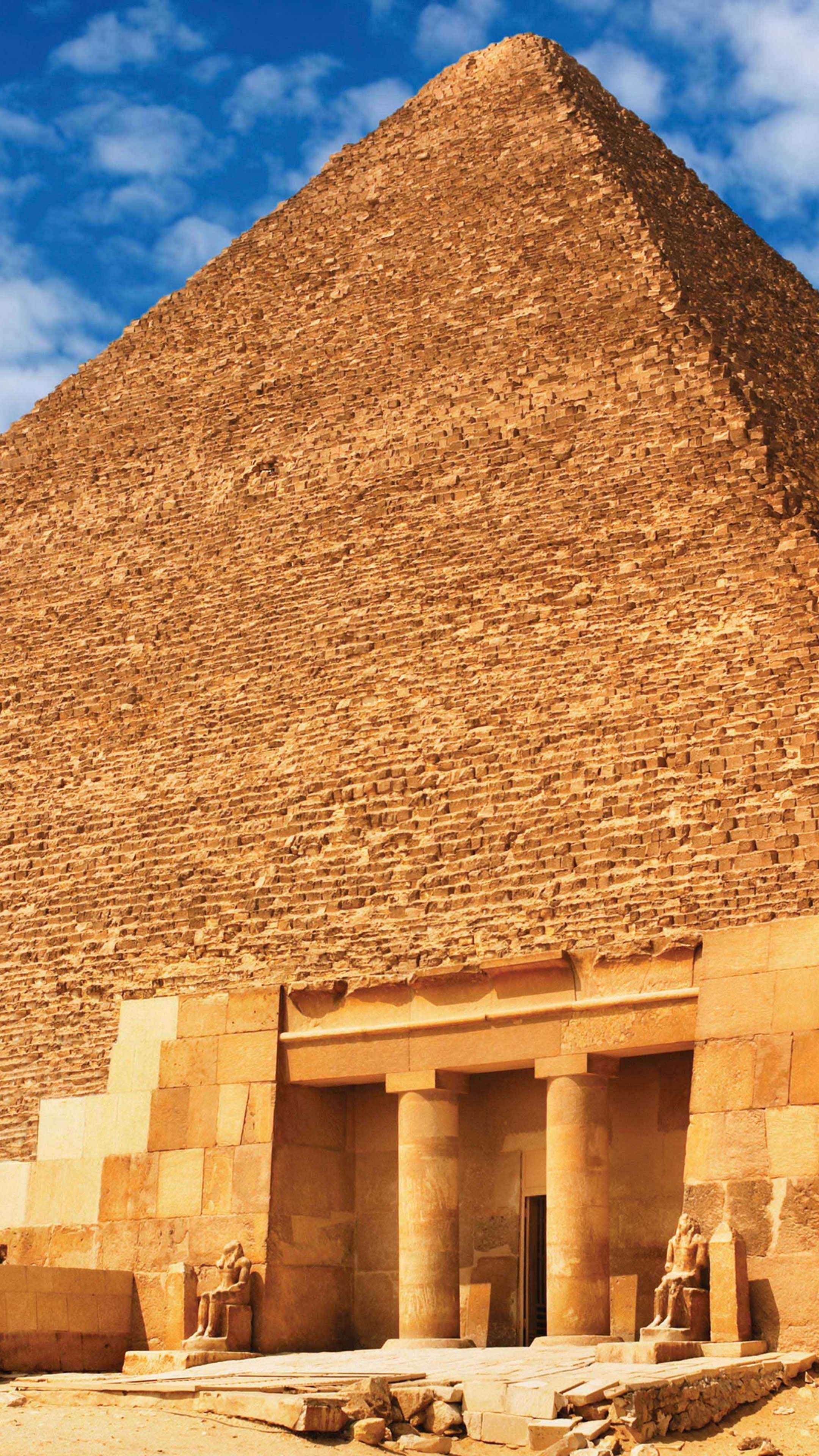 Wallpaper Egypt, pyramid, 8k, Architecture