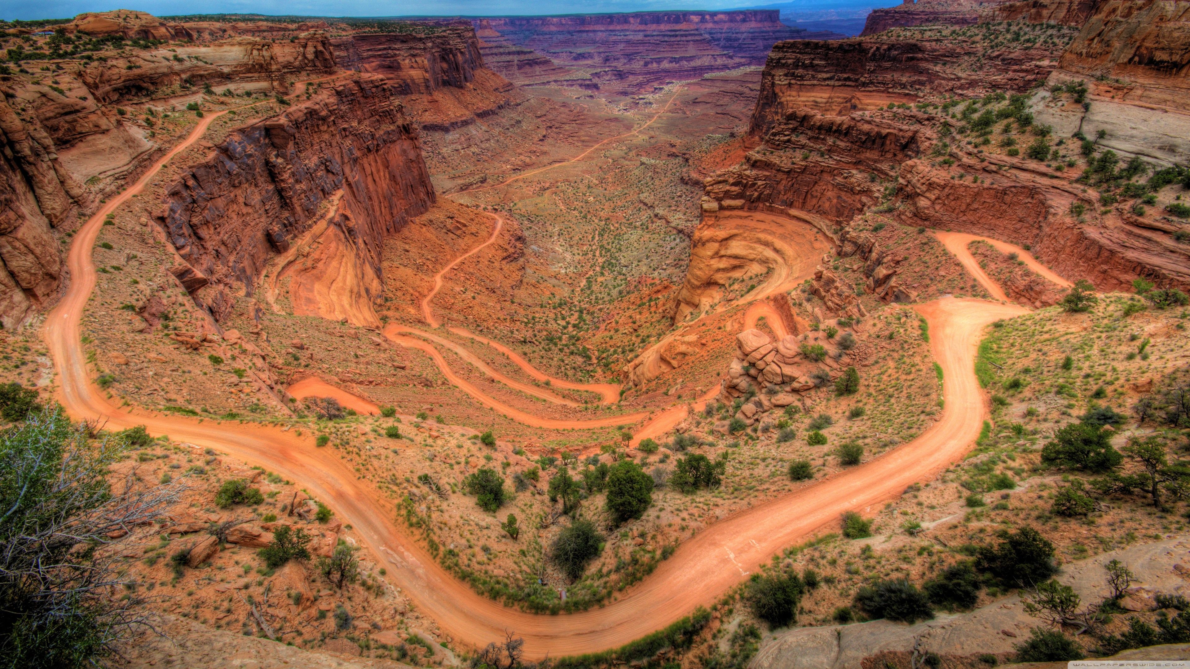 Shafer Trail, Utah Ultra HD Desktop Background Wallpaper for 4K UHD TV