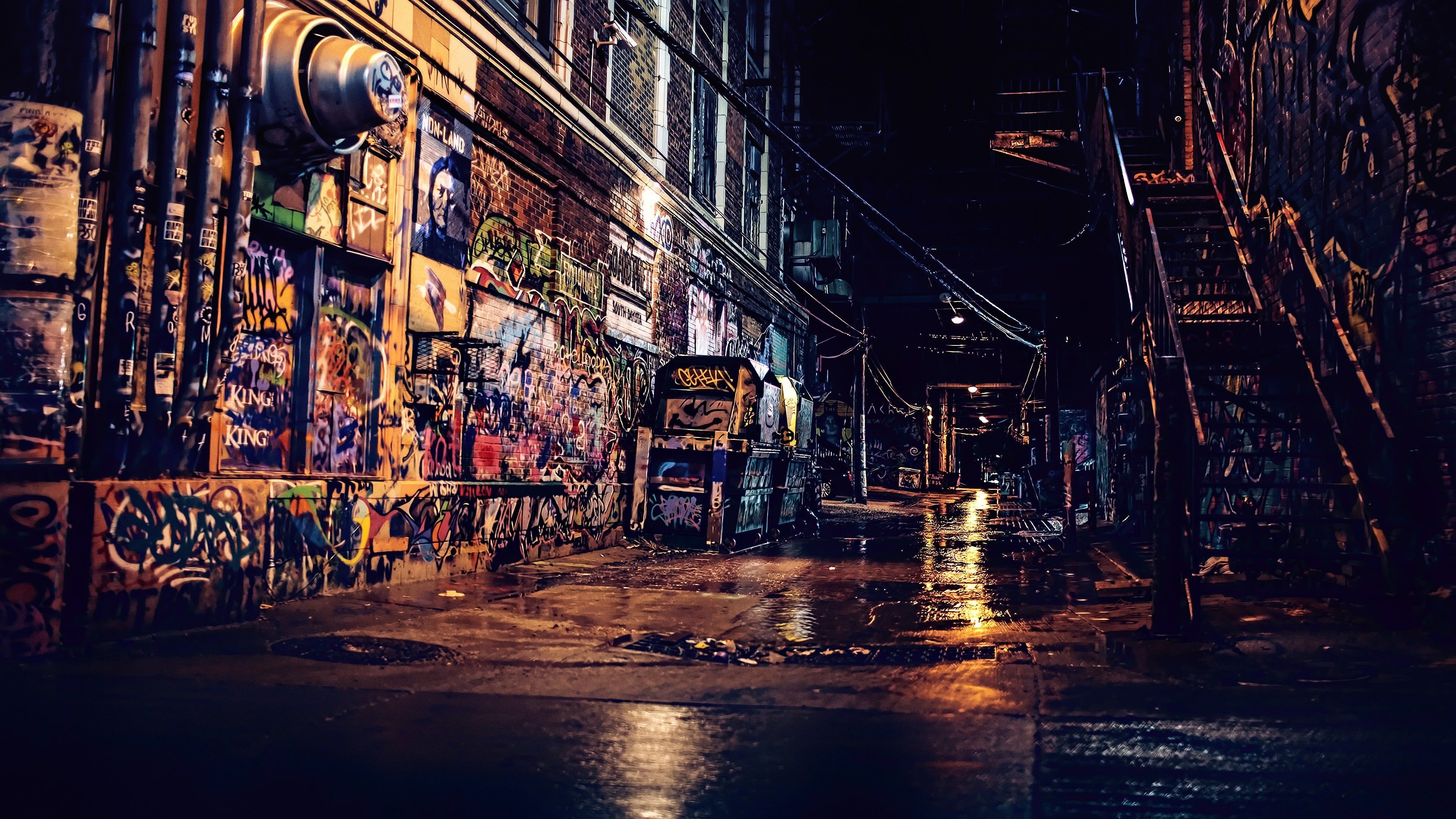 Dark Street 4k Wallpapers - Wallpaper Cave