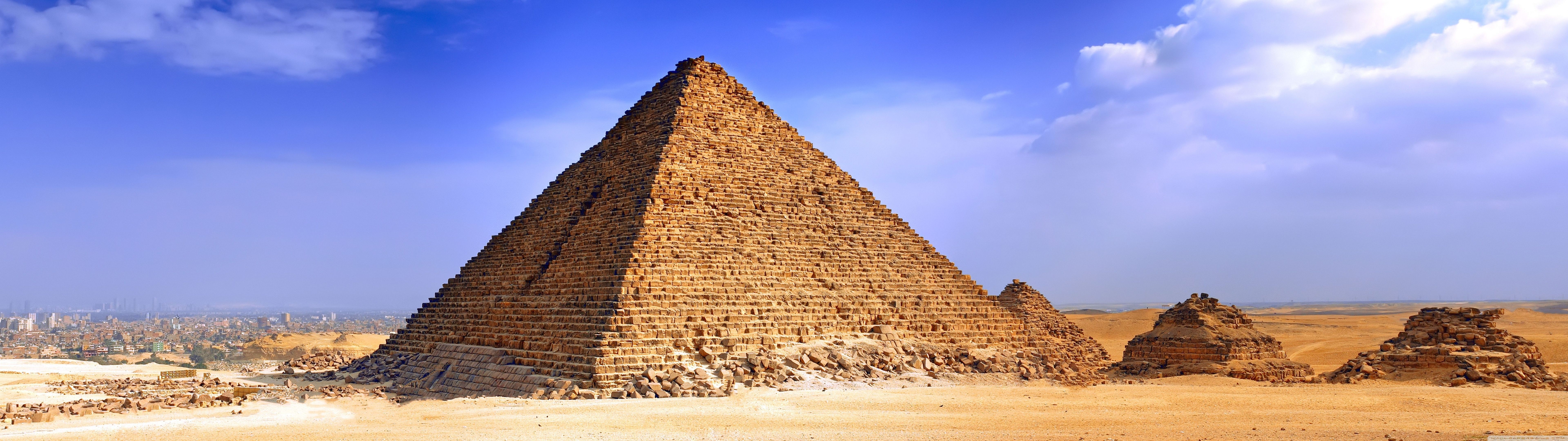 Egypt Pyramid Ultra HD Desktop Background Wallpaper for: Multi Display, Dual Monitor, Tablet