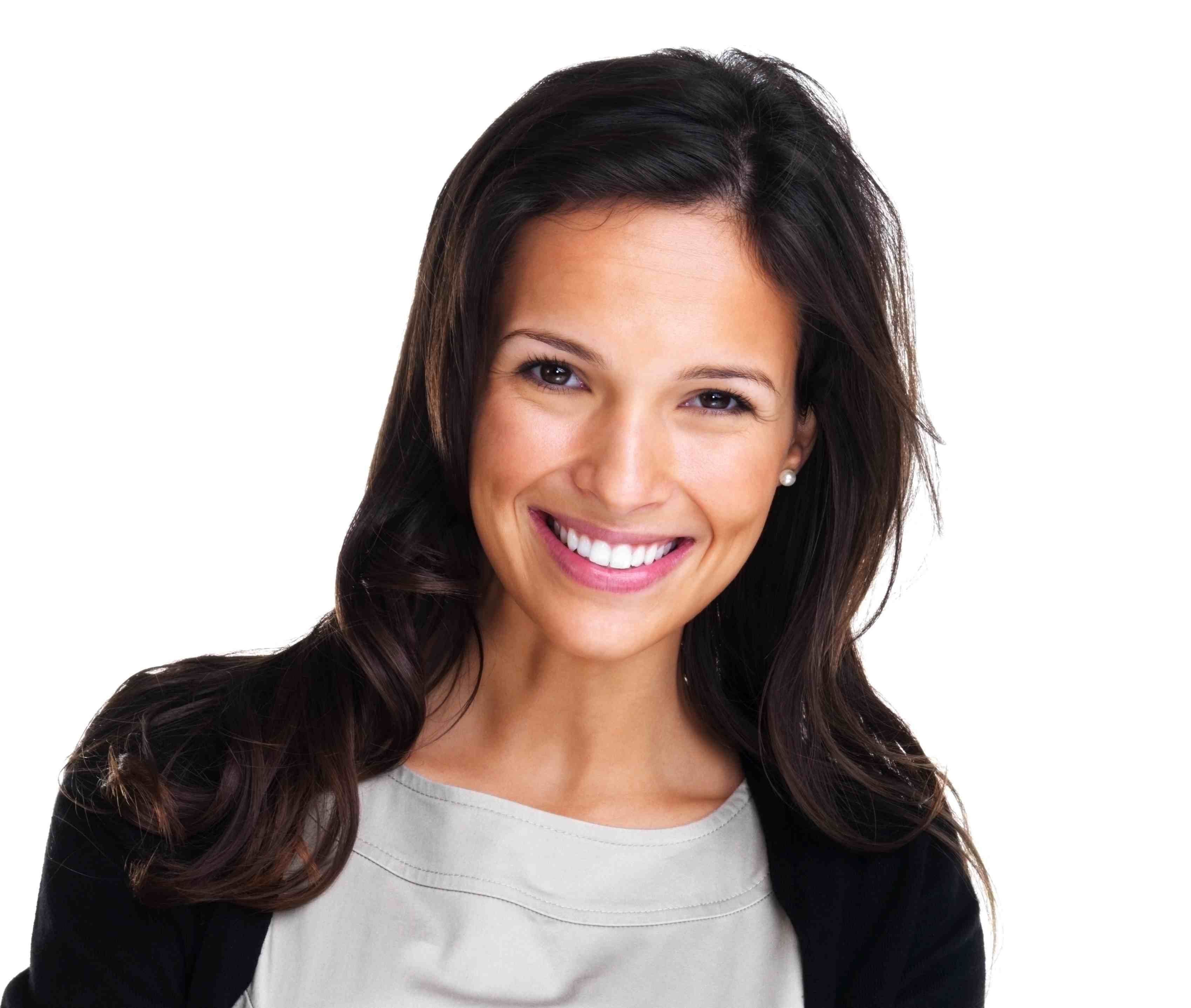 Woman White Background Free Picture