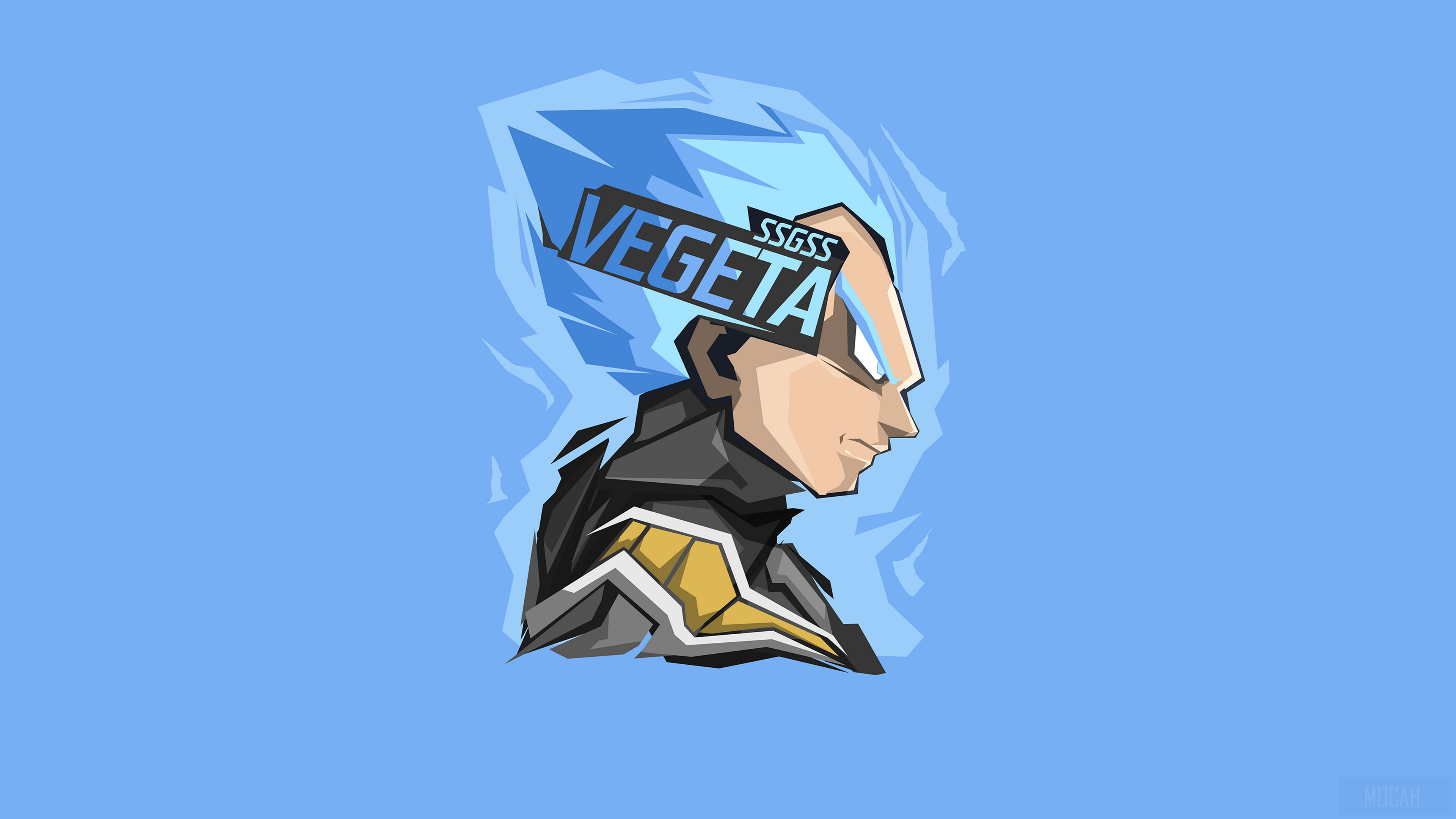 Super Saiyan Blue HD wallpaper, Background