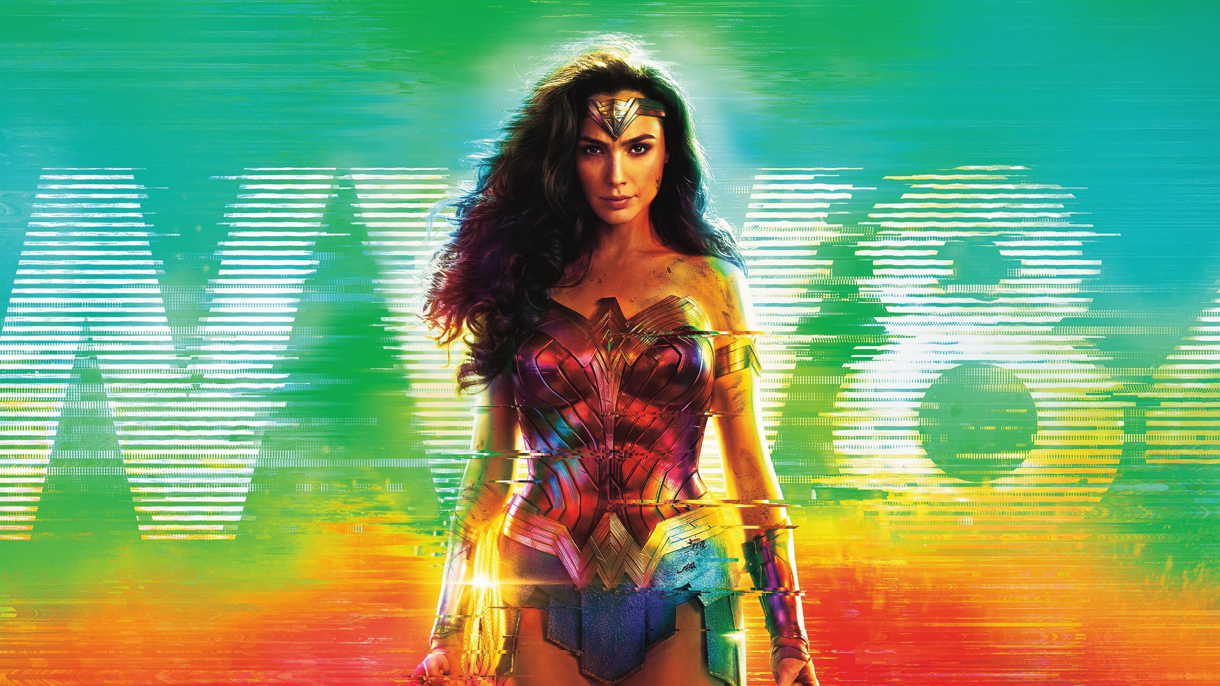 wonder woman 1984 walking poster 8k MacBook Air Wallpaper Download