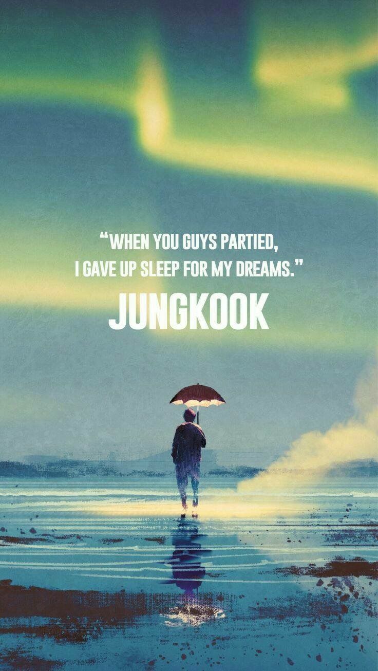 Jungkook Bts Quotes HD Wallpaper