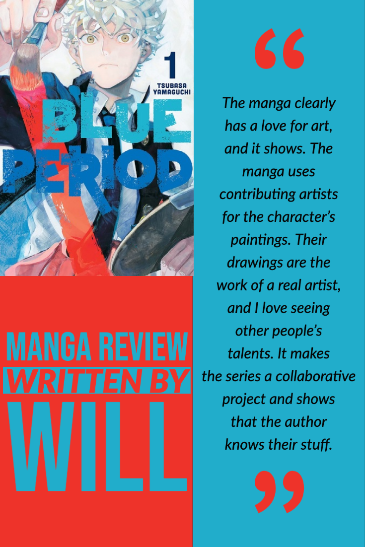BLUE PERIOD MANGA VOLUME 1 REVIEW. Manga, Period, Reviews