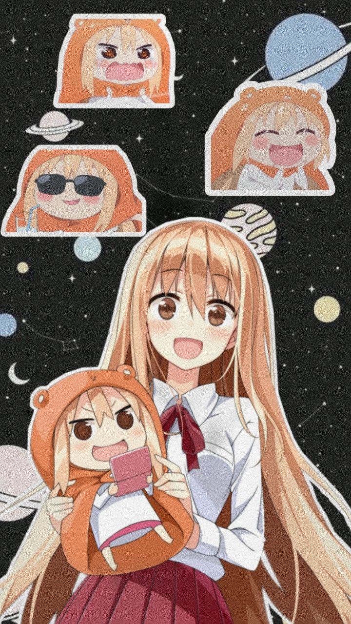 Umaru Chan aesthetic. Animasi, Pasangan animasi, Seni anime