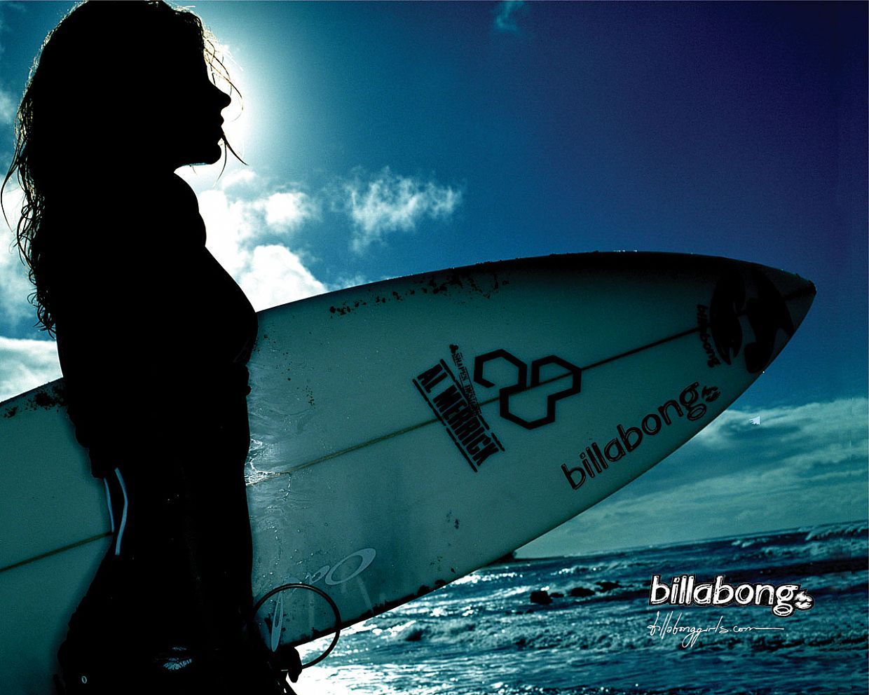 Billabong Surfer Girl Sea Wallpaper and Picture. Imageize: 160 kilobyte