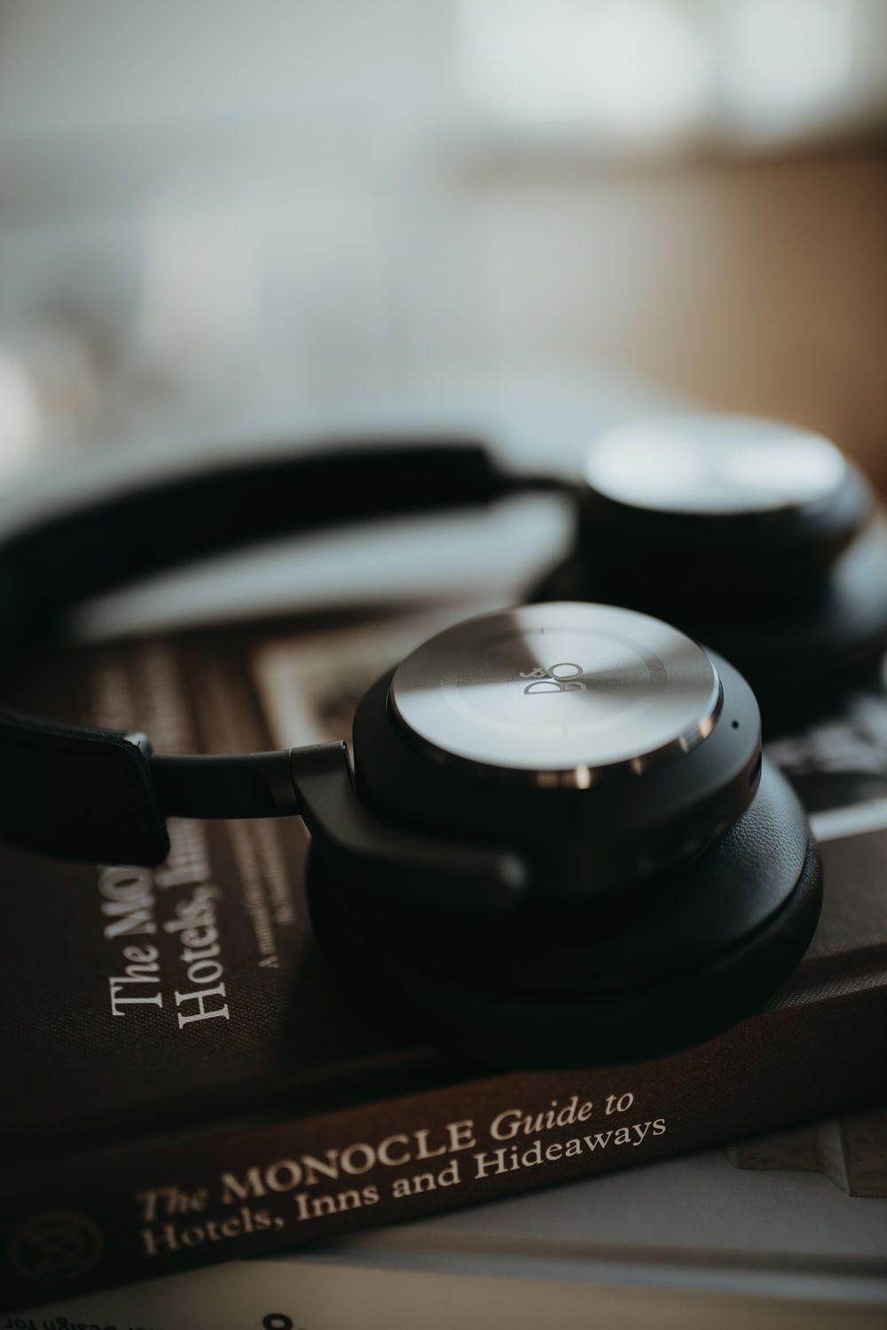 Headphones Book Picture. Download Free Image
