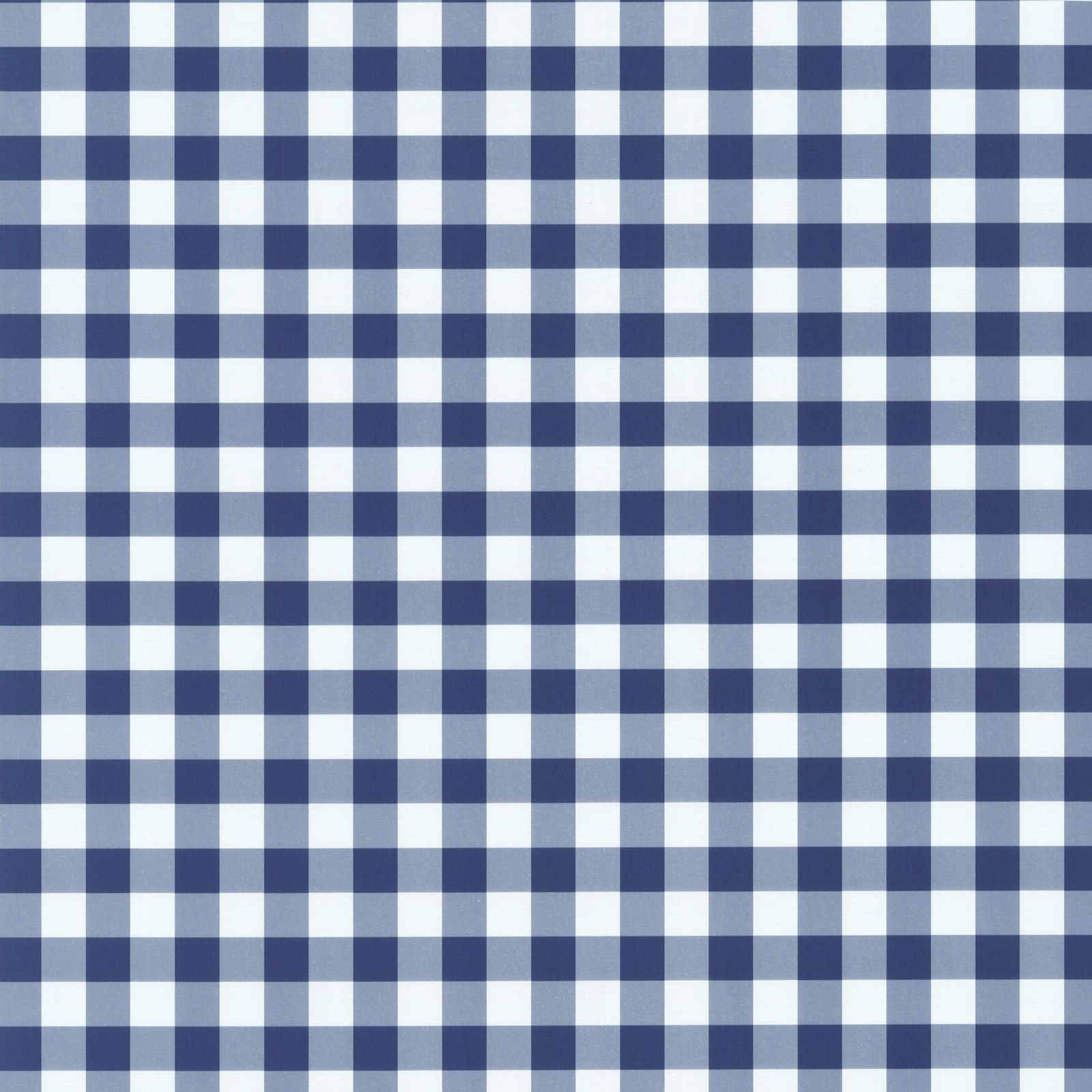 Navy and White Checkered Wallpaper
