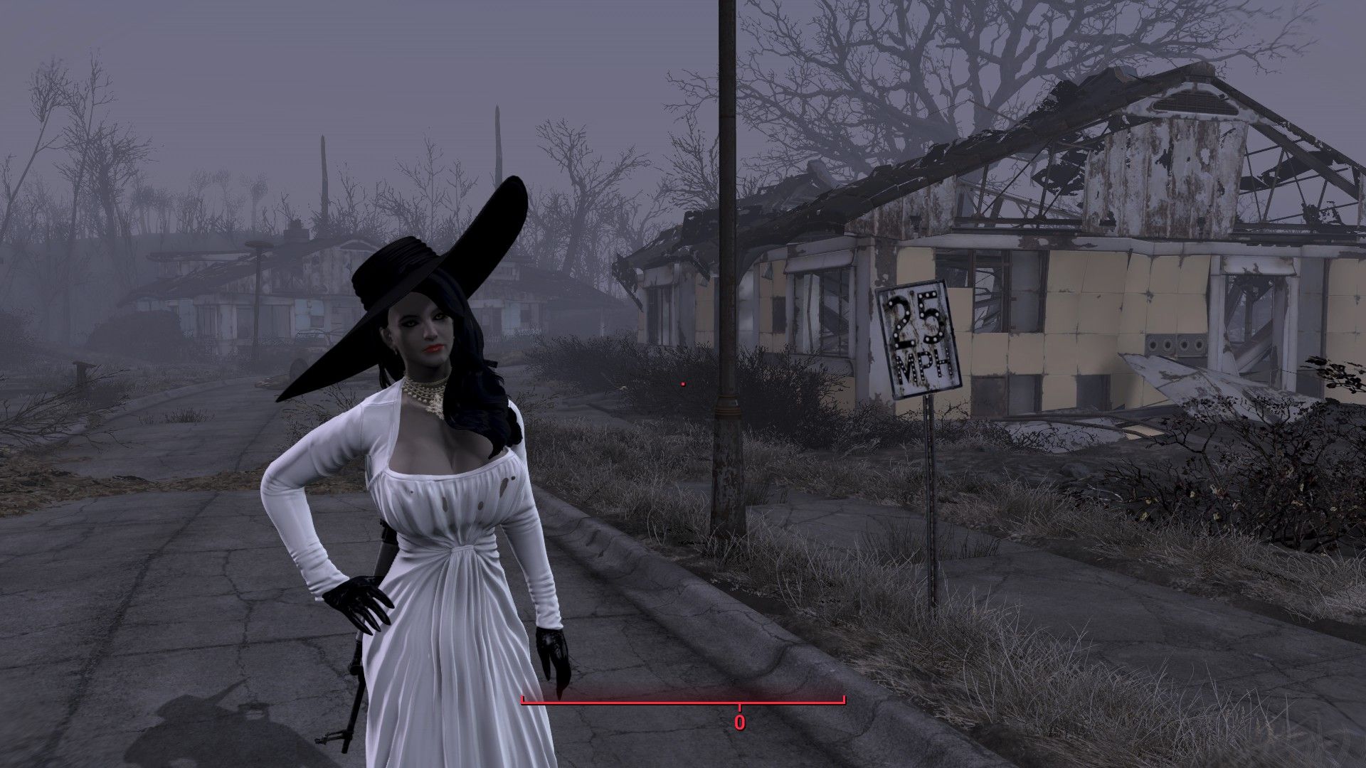 Lady Dimitrescu at Fallout 4 Nexus and community