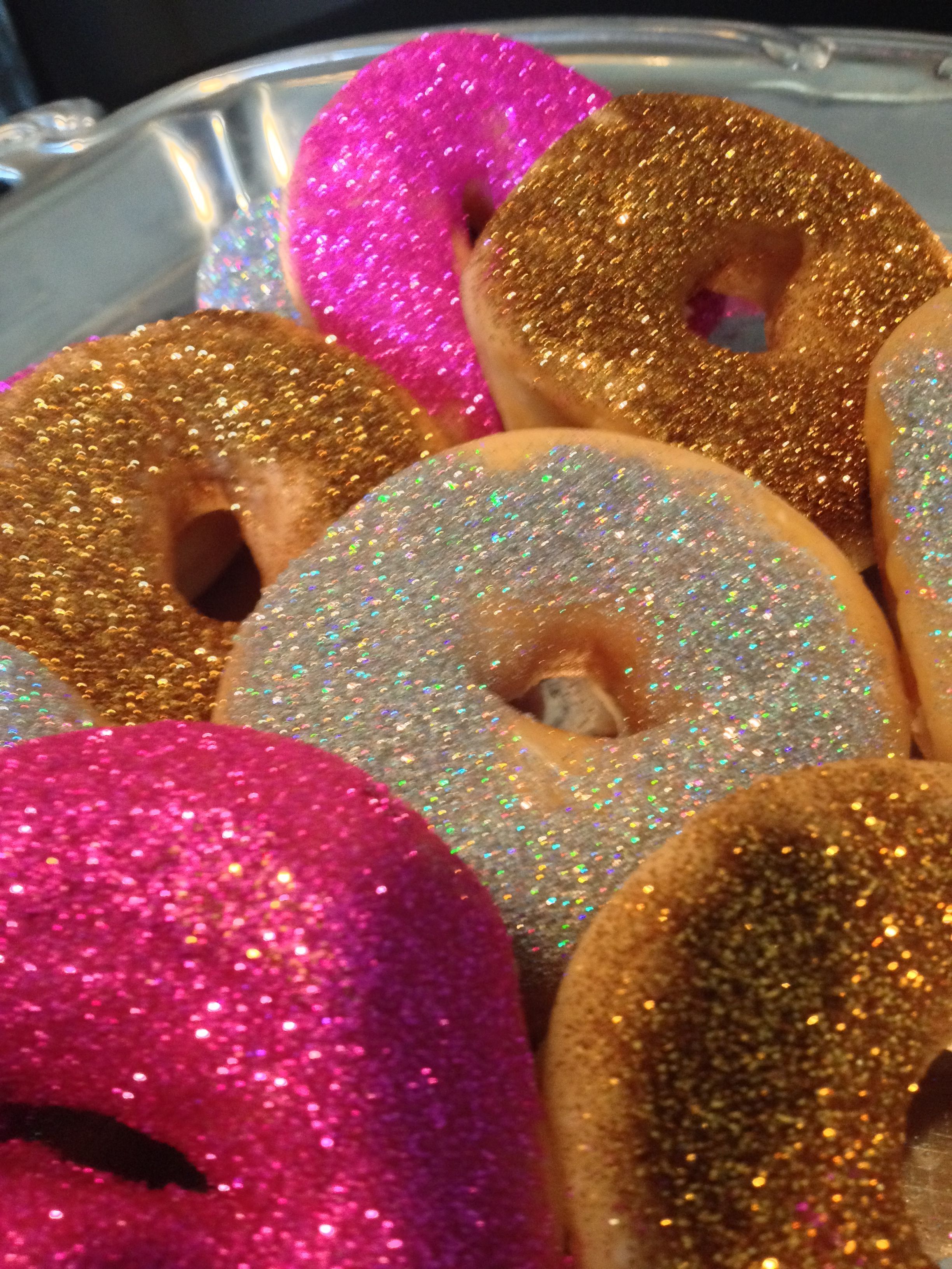glitter donuts photography, Aesthetic iphone wallpaper, Art collage wall