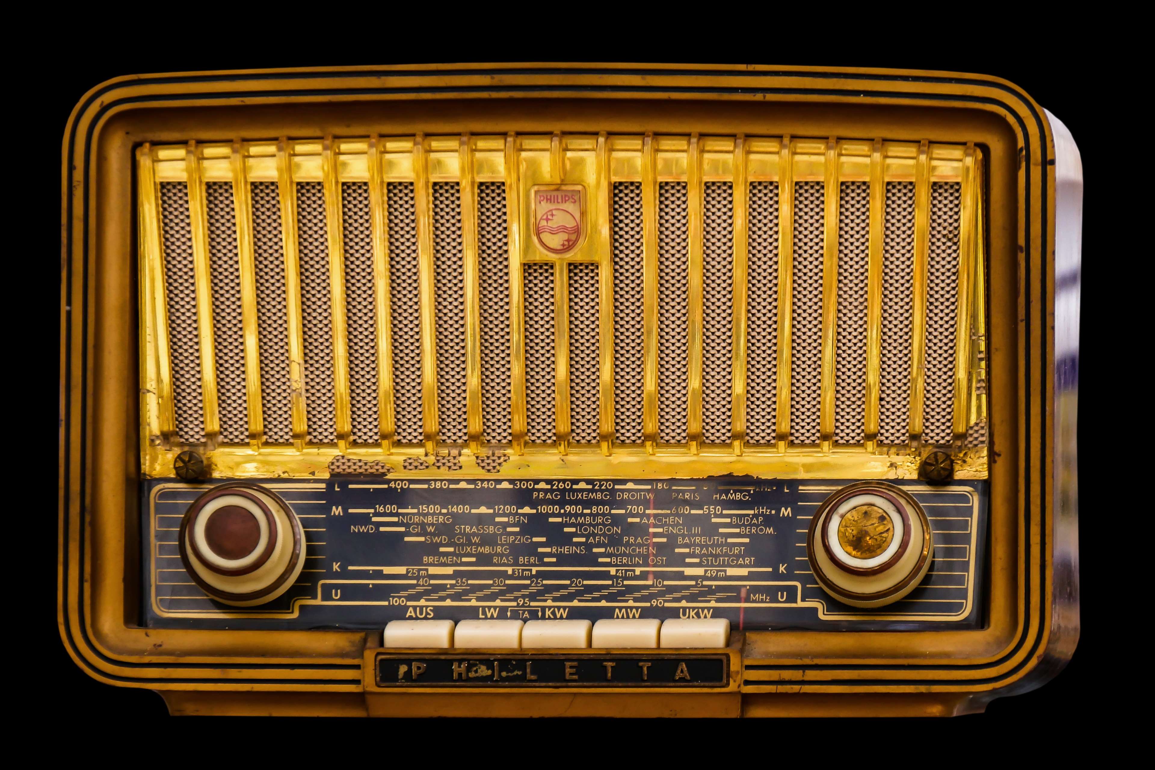 old radio HD wallpaper, Background