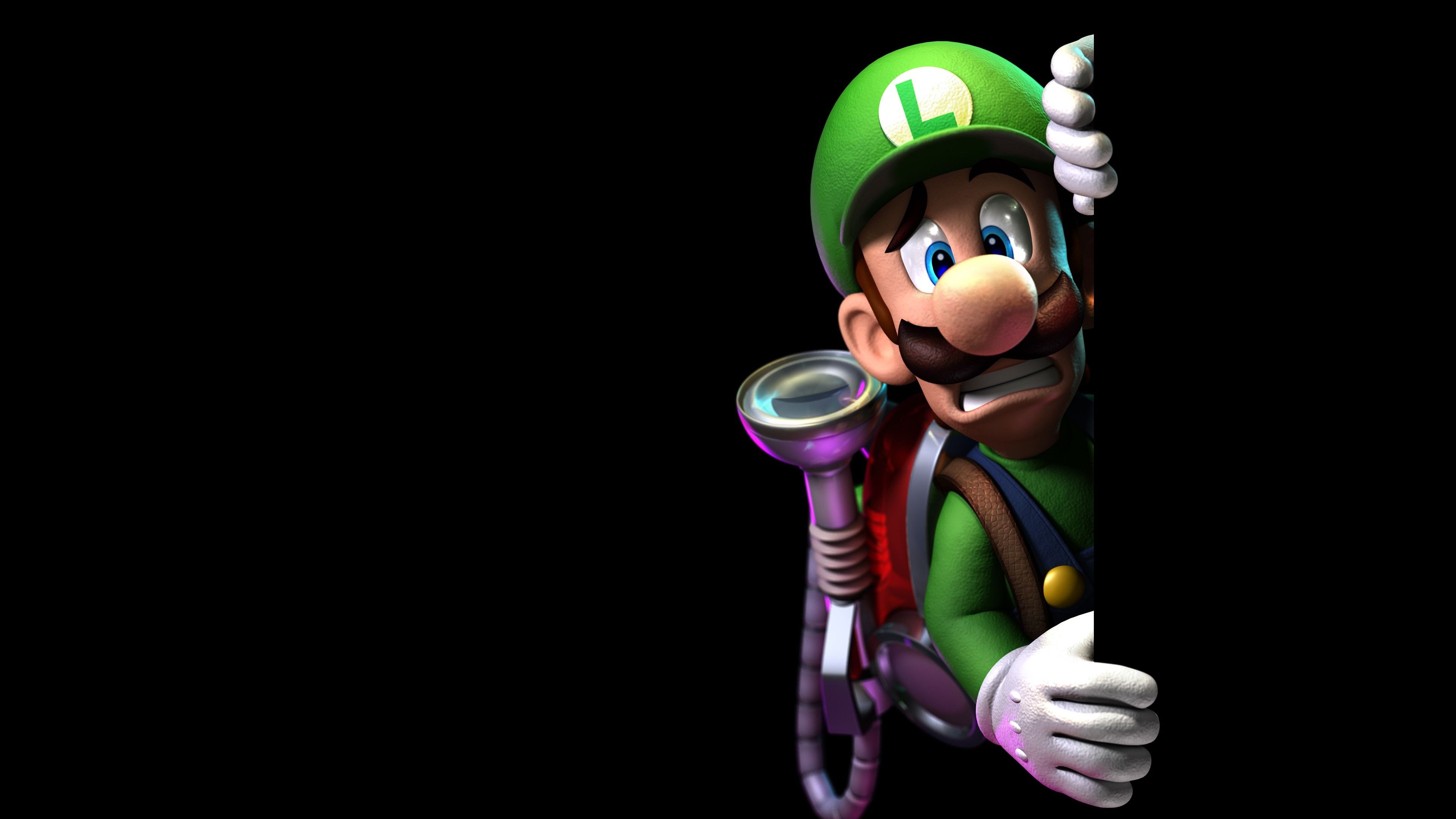 Wallpaper Mario, video game, black background 3840x2160 UHD 4K Picture, Image