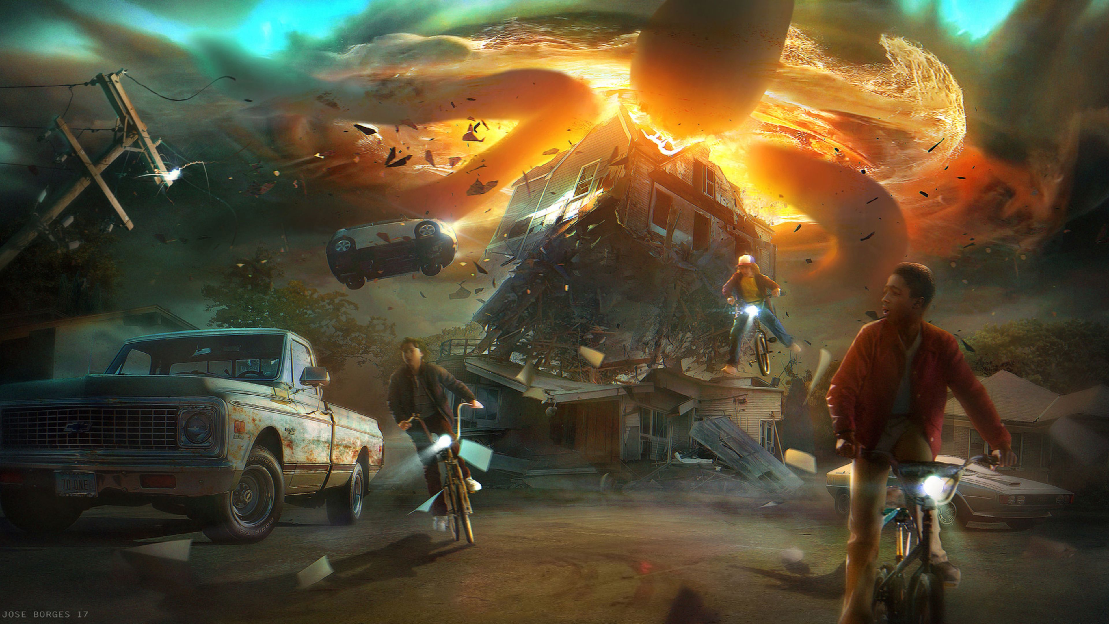 Stranger Things Artwork 4k HD 4k Wallpaper, Image, Background, Photo and Picture