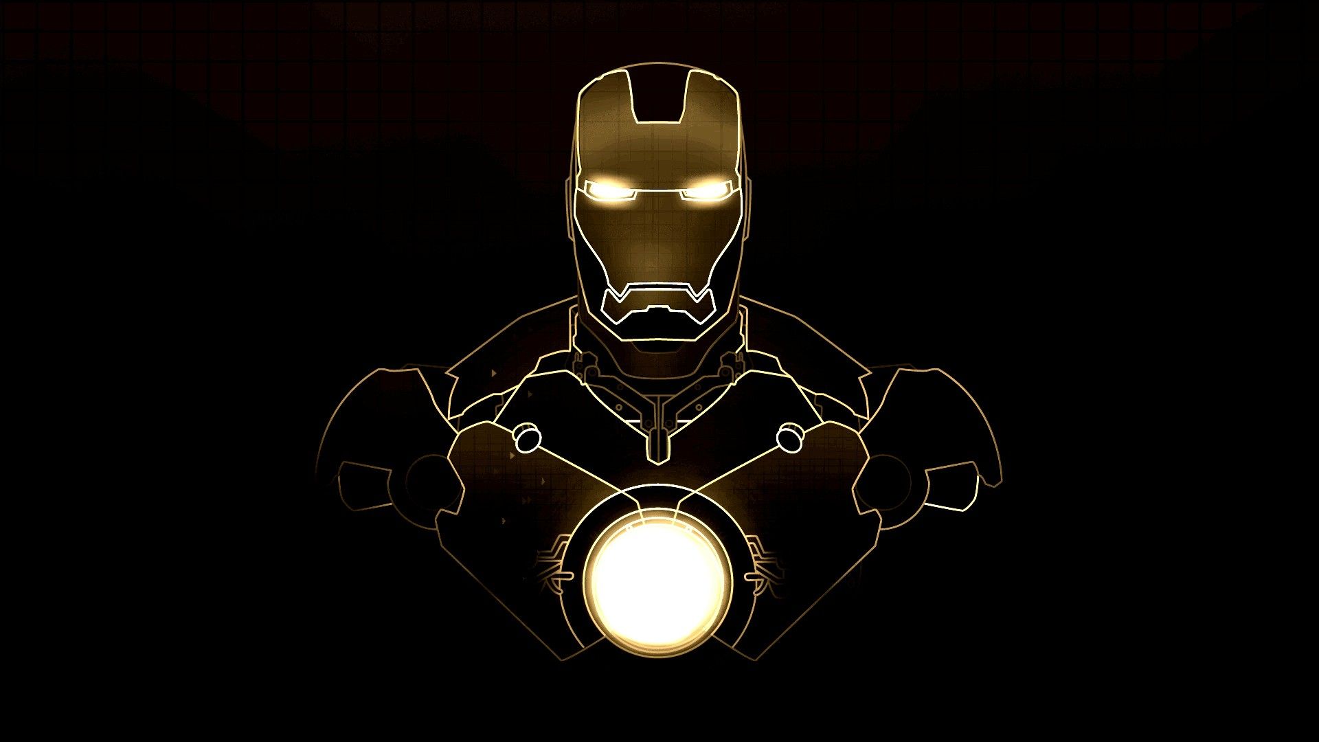 Something I made out of another iron man wallpaper.[1920X1080]