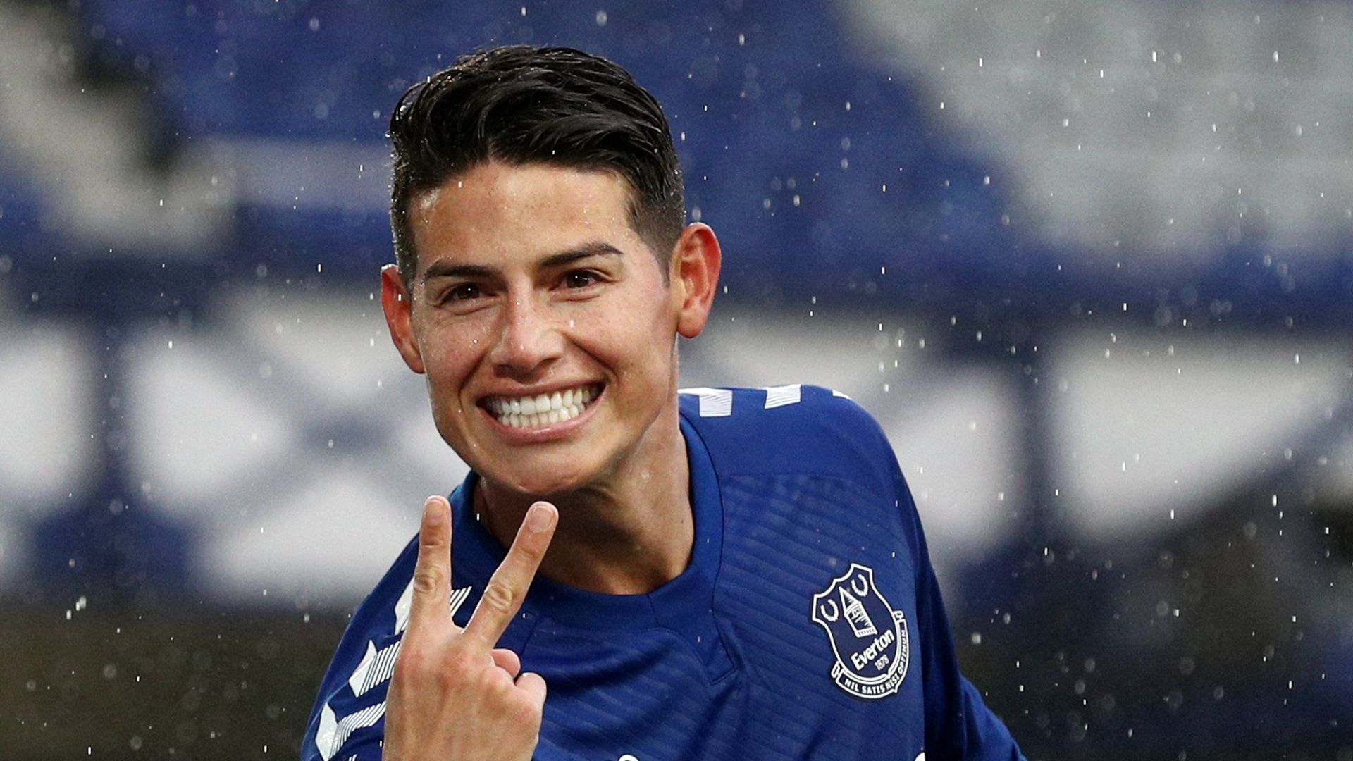 No extension talks for James at Everton but Ancelotti claims Colombian is 'happy'