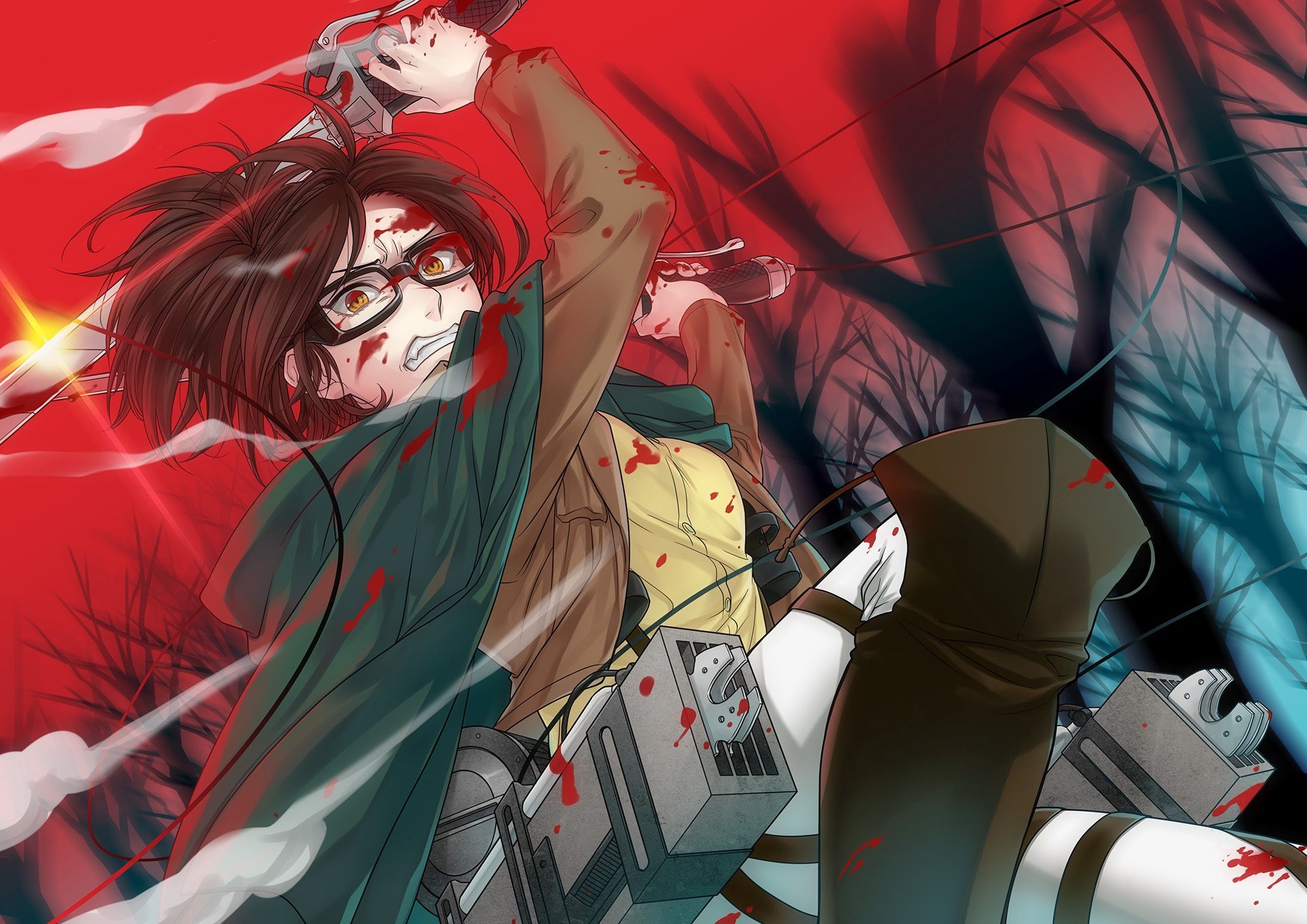 Attack On Titan Hange Zoe Wallpaper:2000x1414