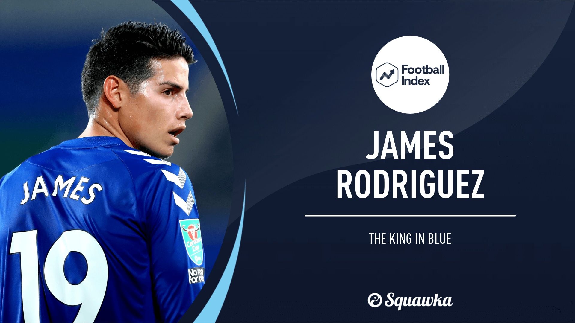James Rodriguez: The King in Blue is showing Everton are serious