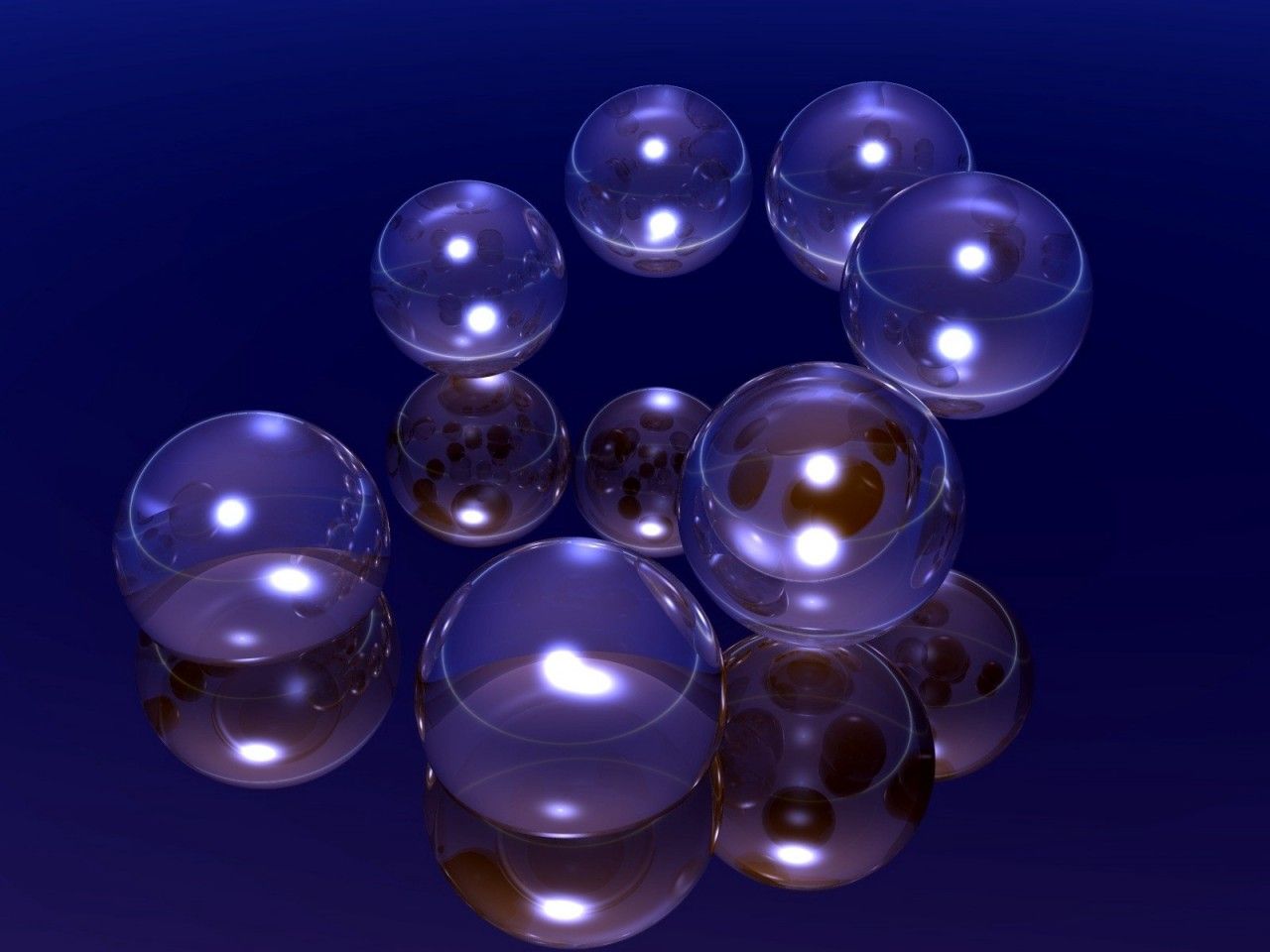 balls shape glass shade 3D Models. Free