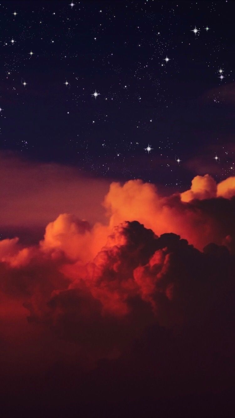 iPhone Dark Night Sky Wallpaper