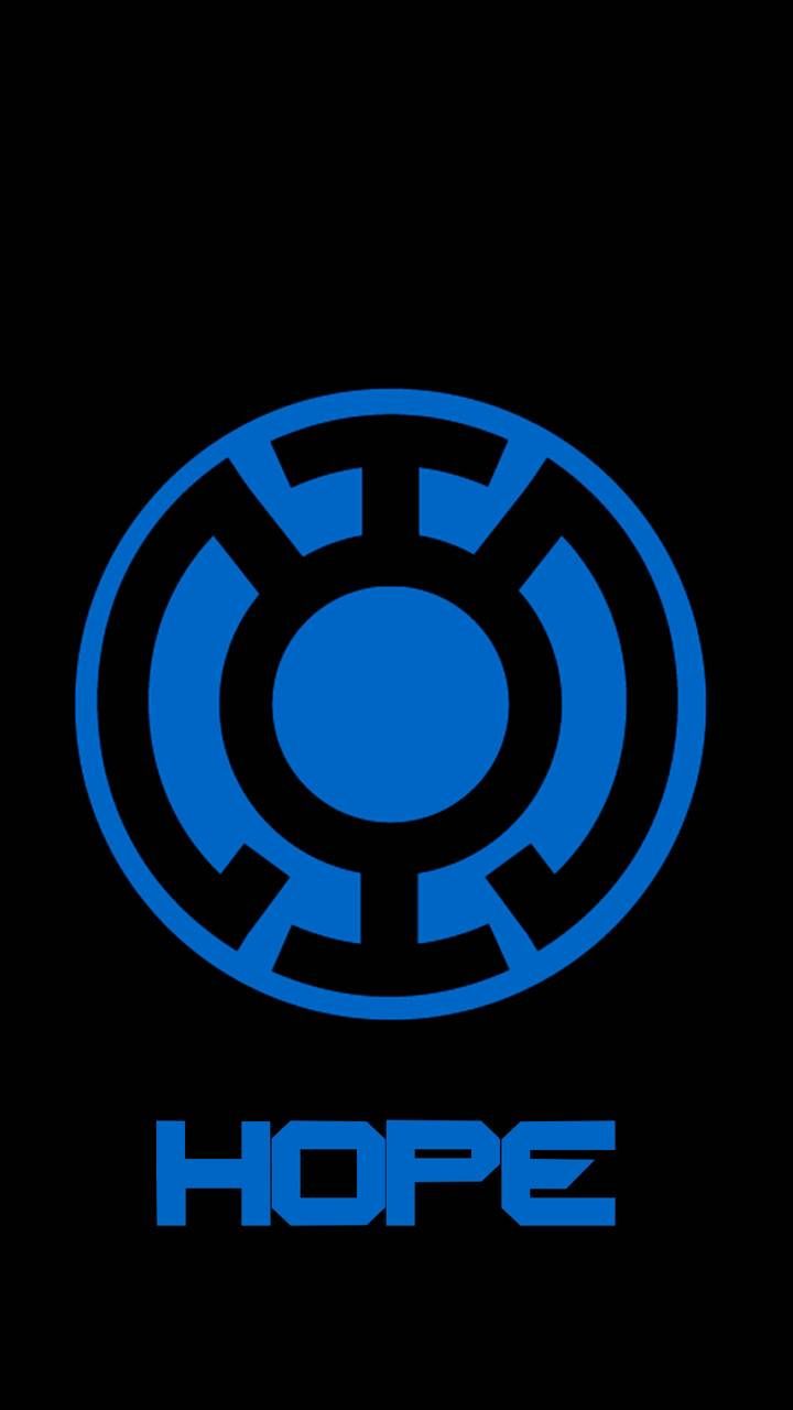 Blue Lantern wallpaper