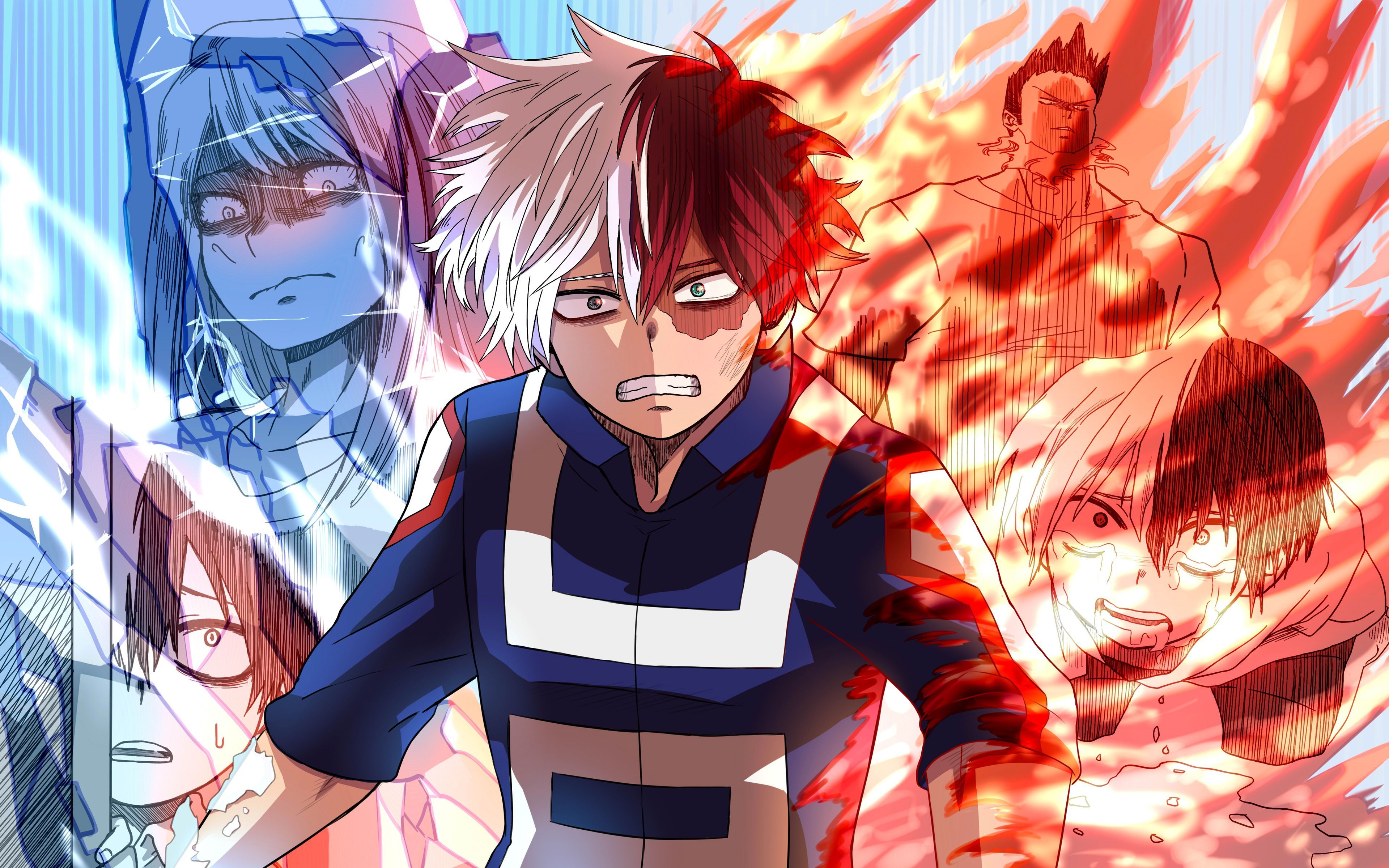 Shoto Todoroki Desktop Wallpaper