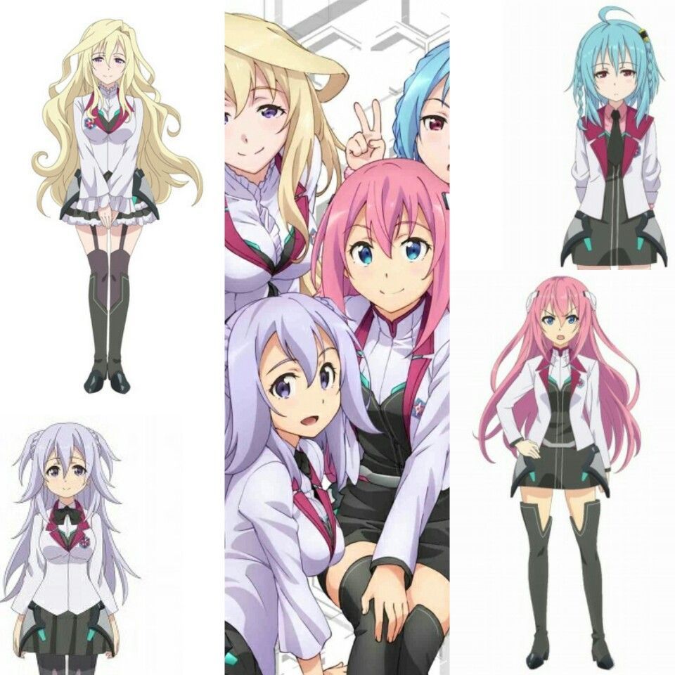 Claudia Enfield] [Julis Alexia von Riessfelt] [Kirin Toudou] [Saya Sasamiya]. Anime, Anime characters, Pics