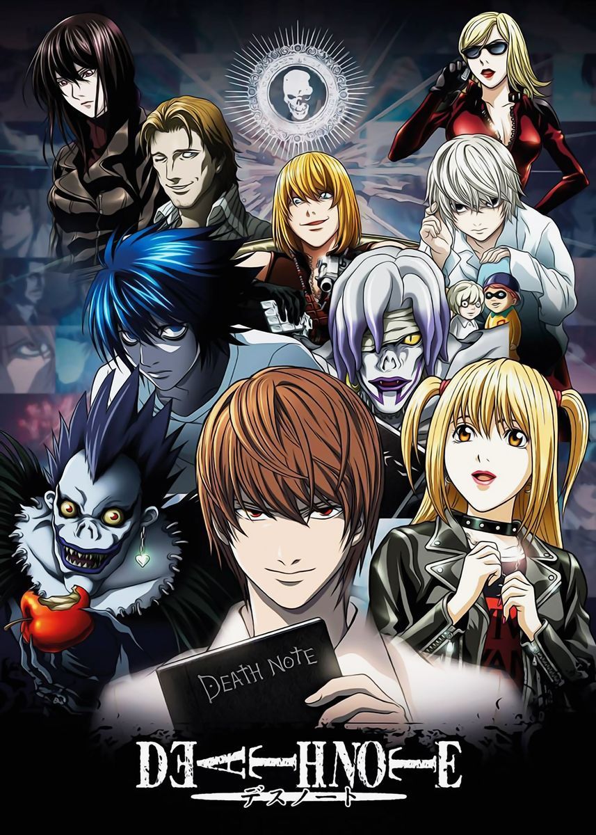 Death Note Poster Wallpapers - Wallpaper Cave