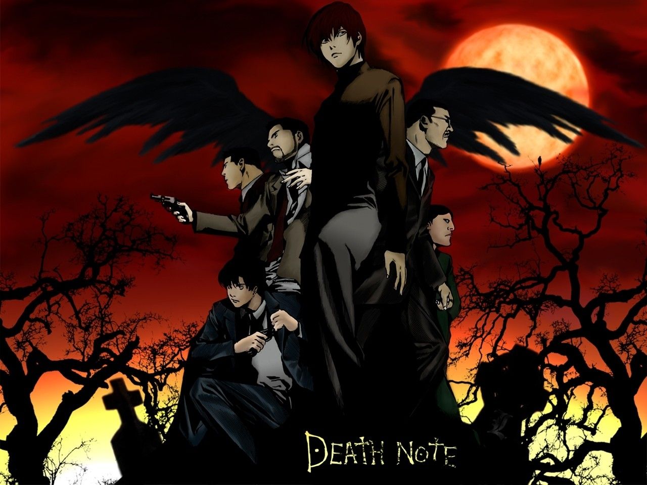 death note anime 1280x960 wallpaper