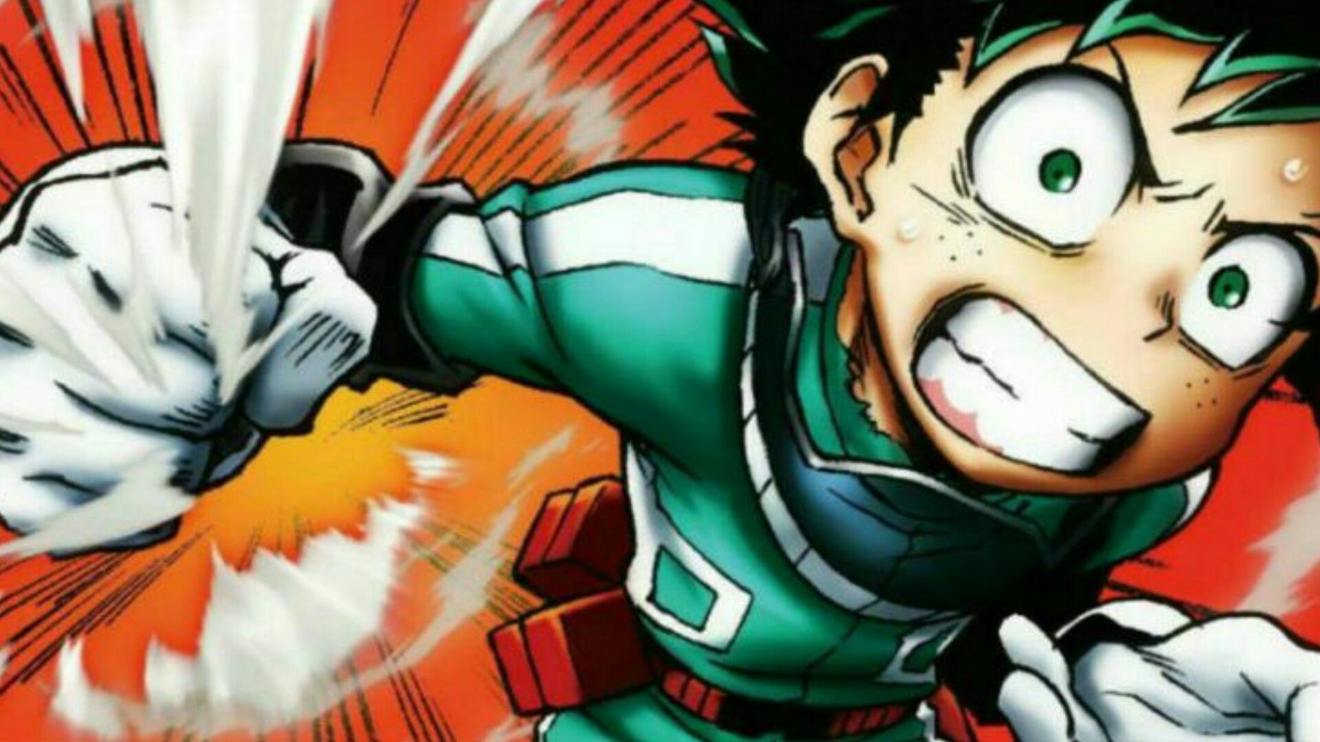 Deku Smash Wallpaper 4k