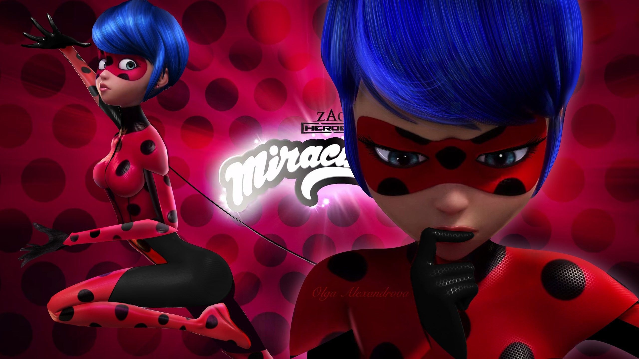 Miraculous Ladybug Marichat Wallpapers Wallpaper Cave 