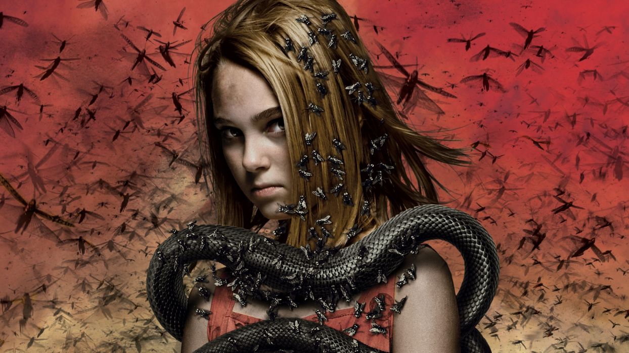 The Reaping Bugs Snake AnnaSophia Robb actress girl dark horror religion wallpaperx1080