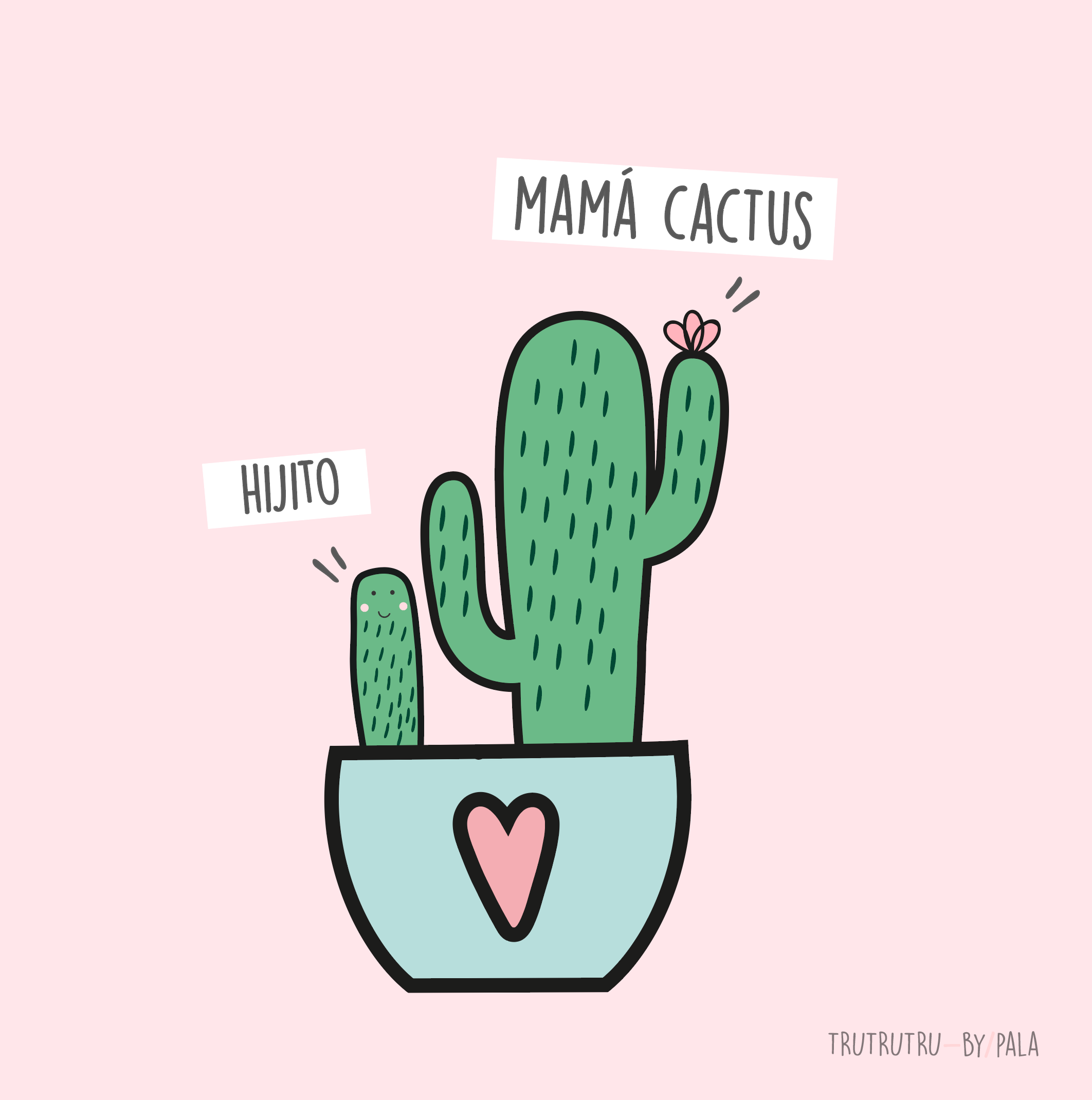 Dia De Las Madres Mom Day Cactus Mom Fondos De Cactus HD Wallpaper