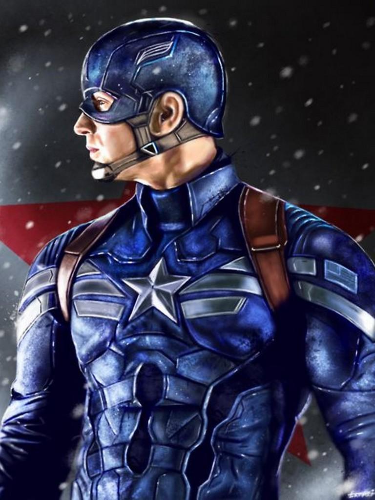 Wallpaper 3D Captain America